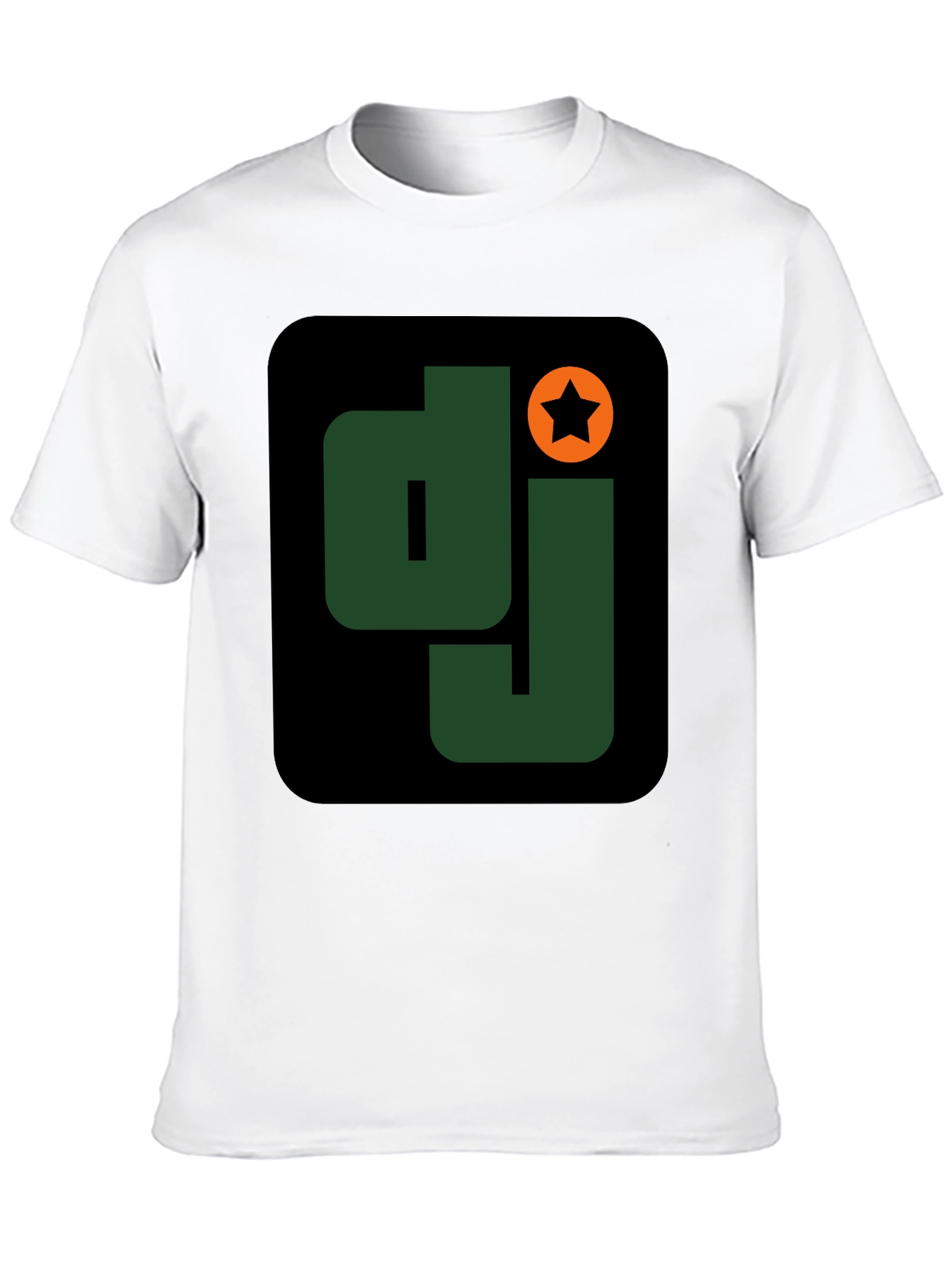 DJ Star Graphic T-Shirt - Black
