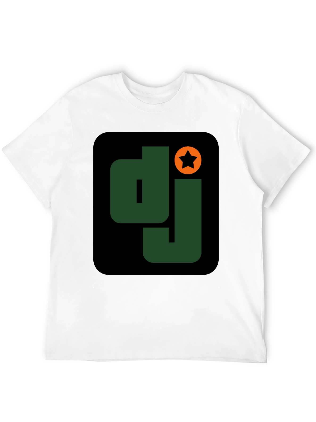 DJ Star Graphic T-Shirt - Black