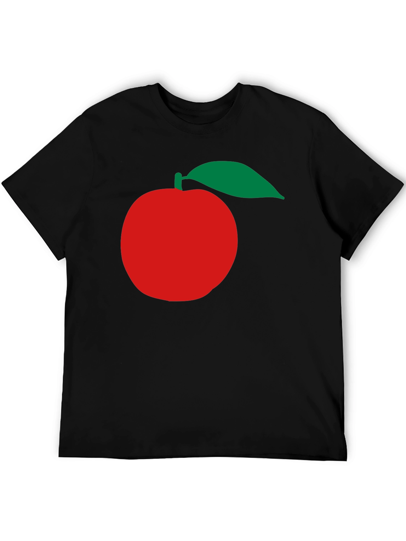 Apple Graphic Black T-Shirt