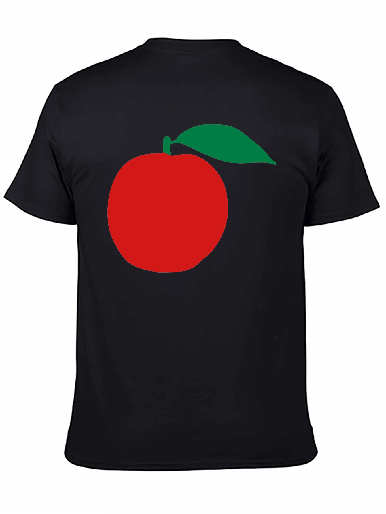 Apple Graphic Black T-Shirt