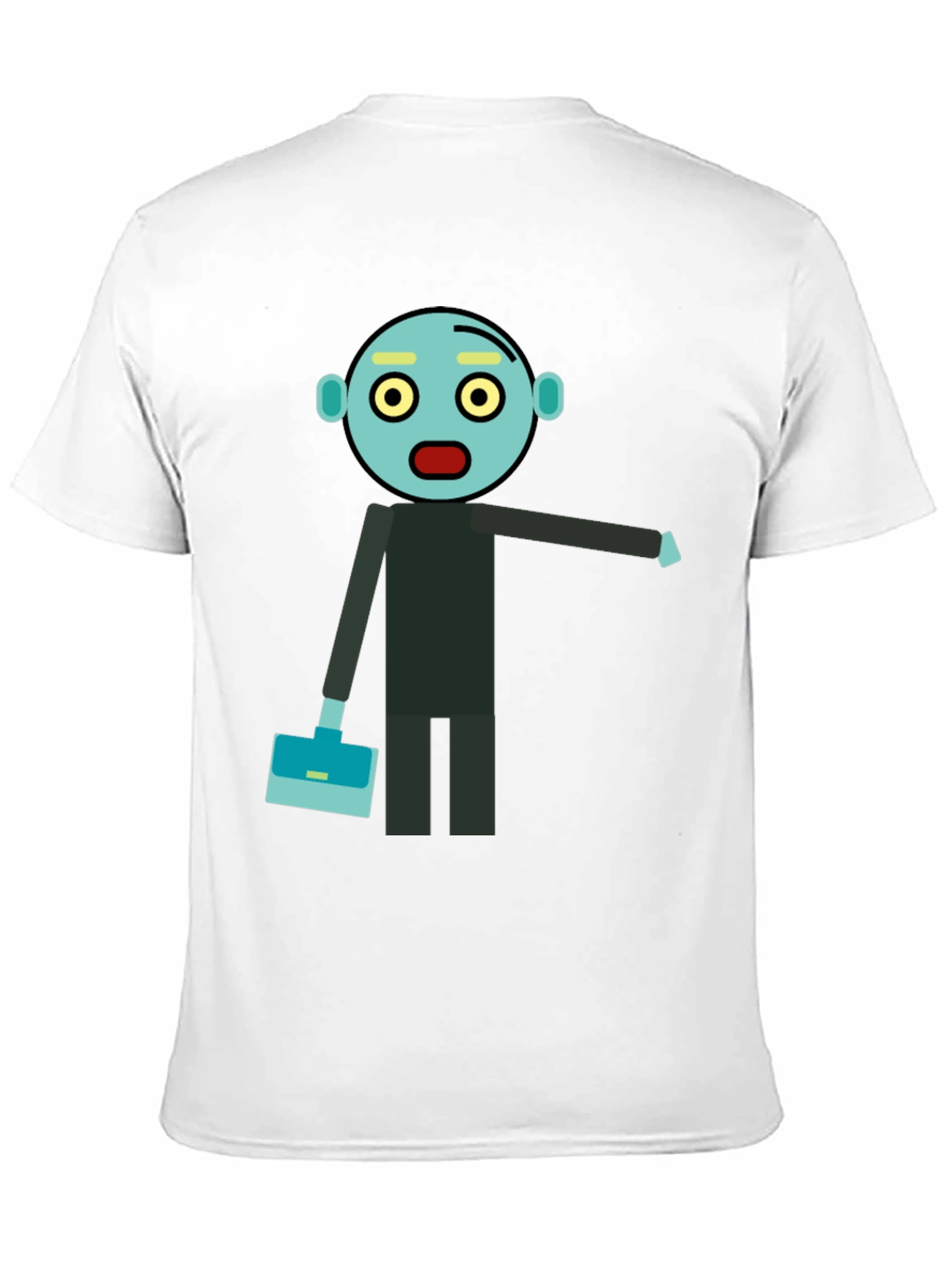 Animated Zombie Businessman Graphic Tee