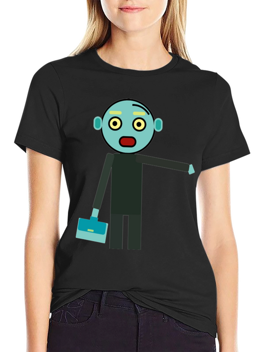 Animated Zombie Businessman Graphic Tee