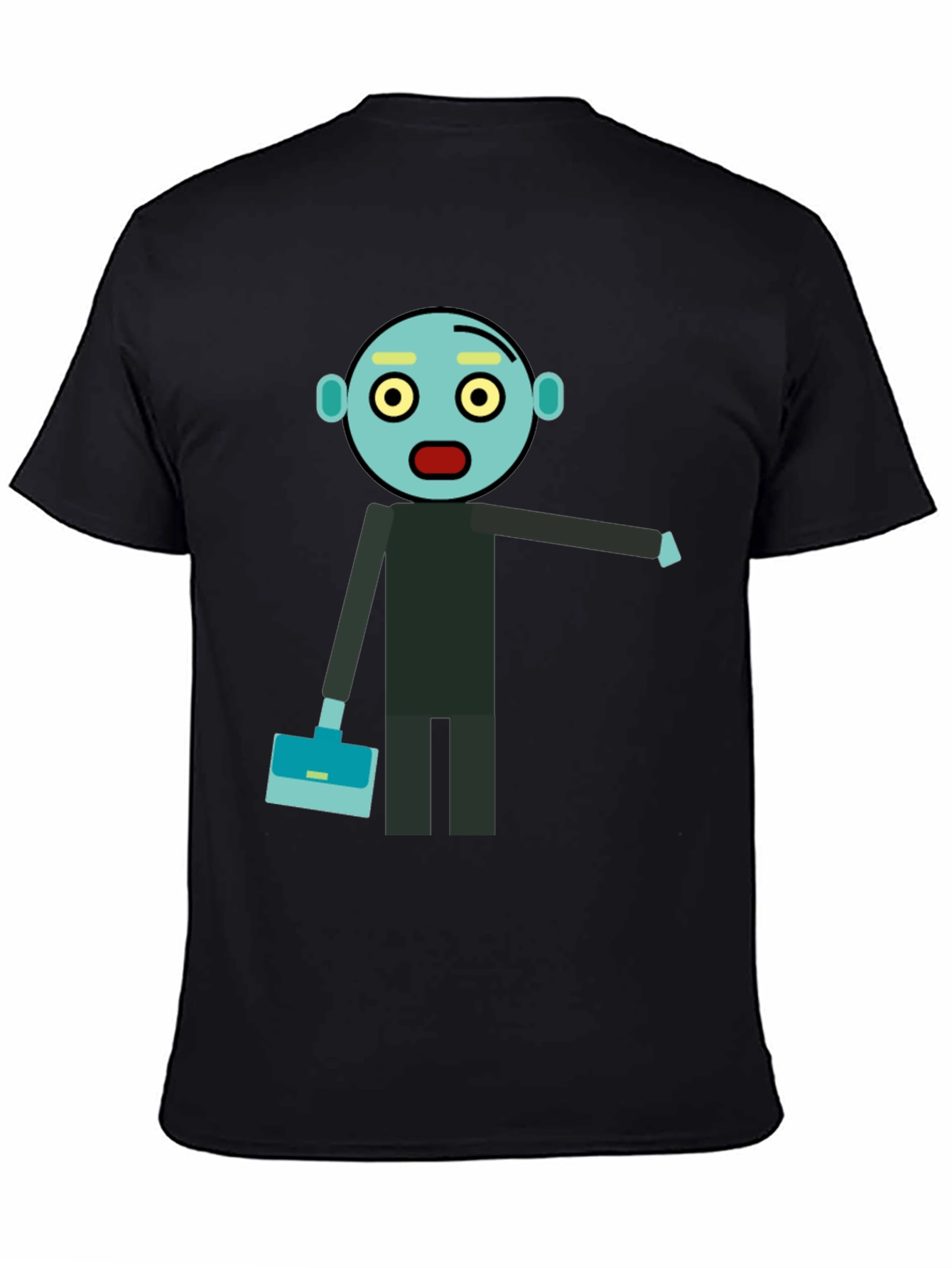Animated Zombie Businessman Graphic Tee