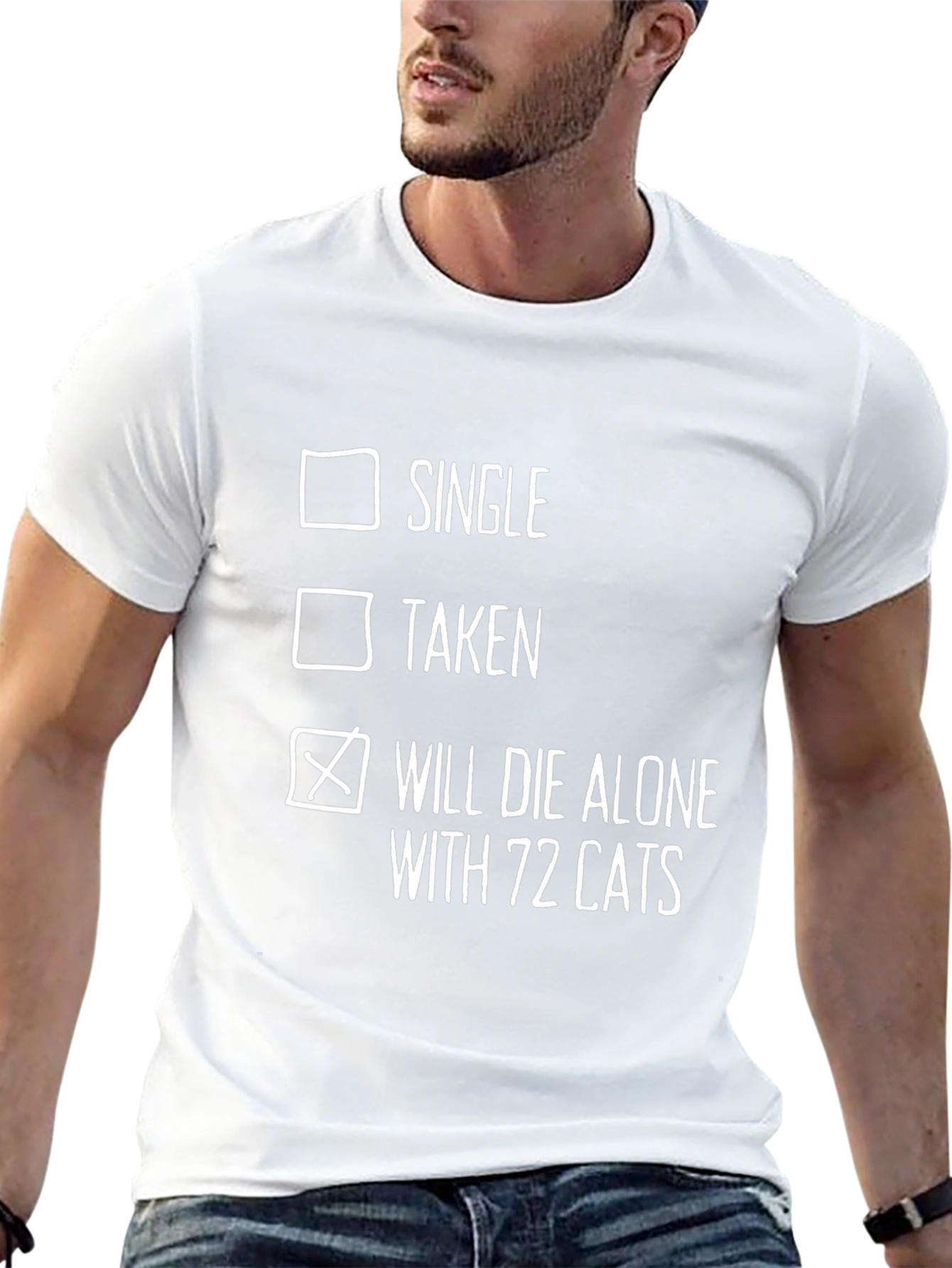 Will Die Alone With Cats T-Shirt