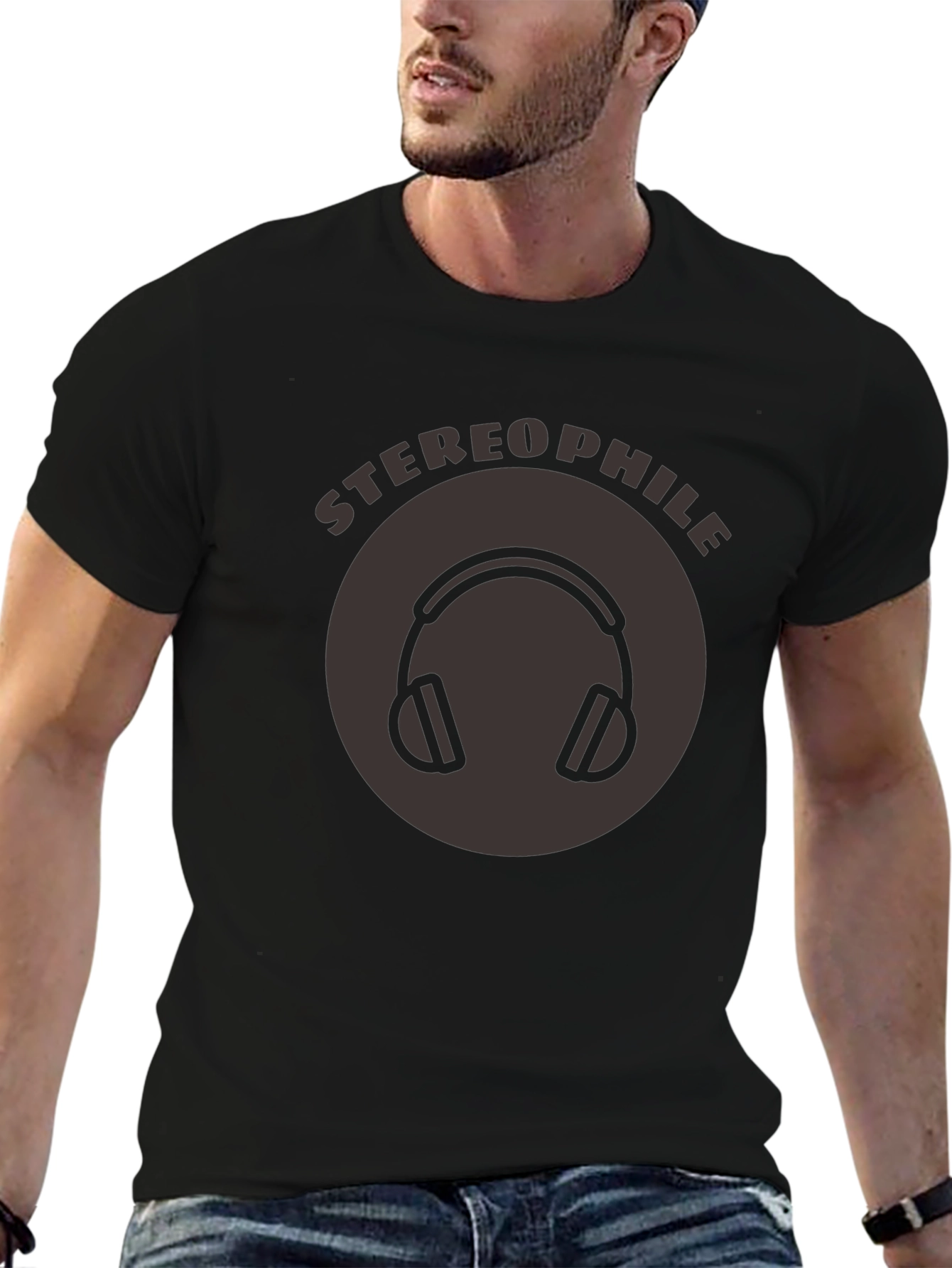 Stereophile Headphone Graphic Tee