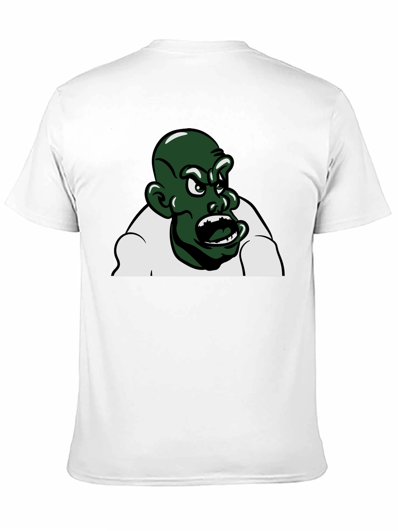 Angry Green Monster Graphic T-Shirt