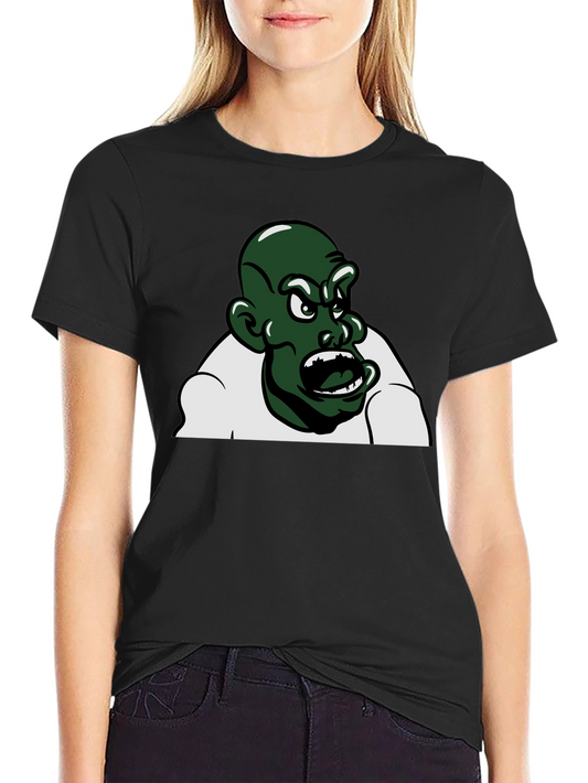 Angry Green Monster Graphic T-Shirt