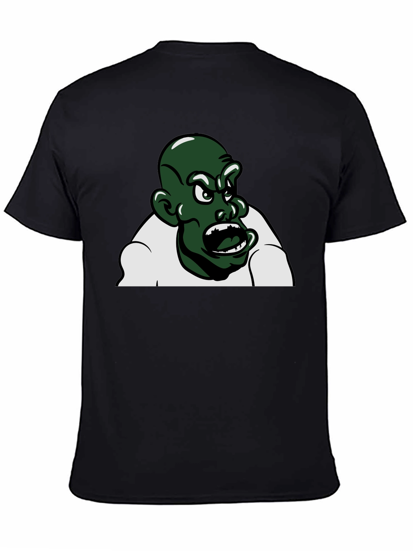 Angry Green Monster Graphic T-Shirt
