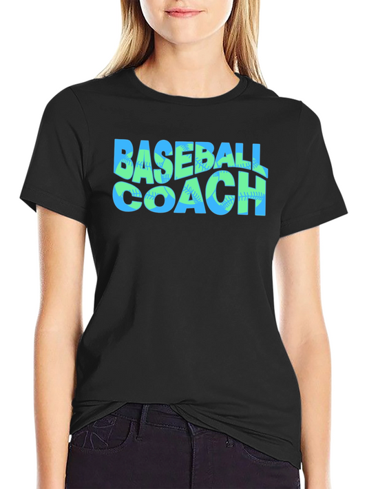 Baseball Coach Graphic T-Shirt