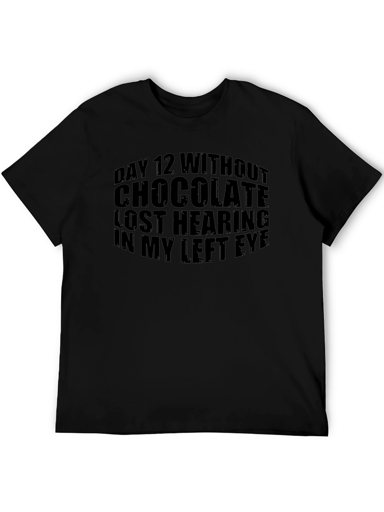 Chocolate Withdrawal Funny Graphic T-Shirt