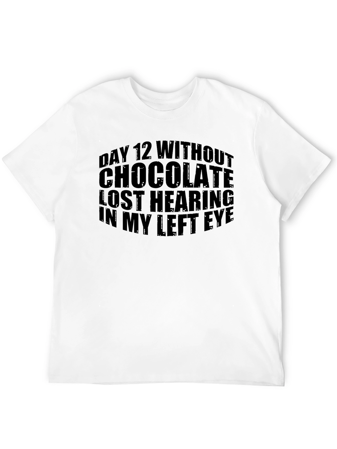 Chocolate Withdrawal Funny Graphic T-Shirt