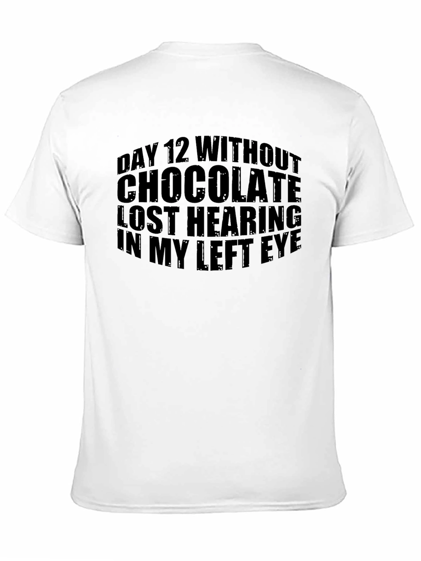 Chocolate Withdrawal Funny Graphic T-Shirt