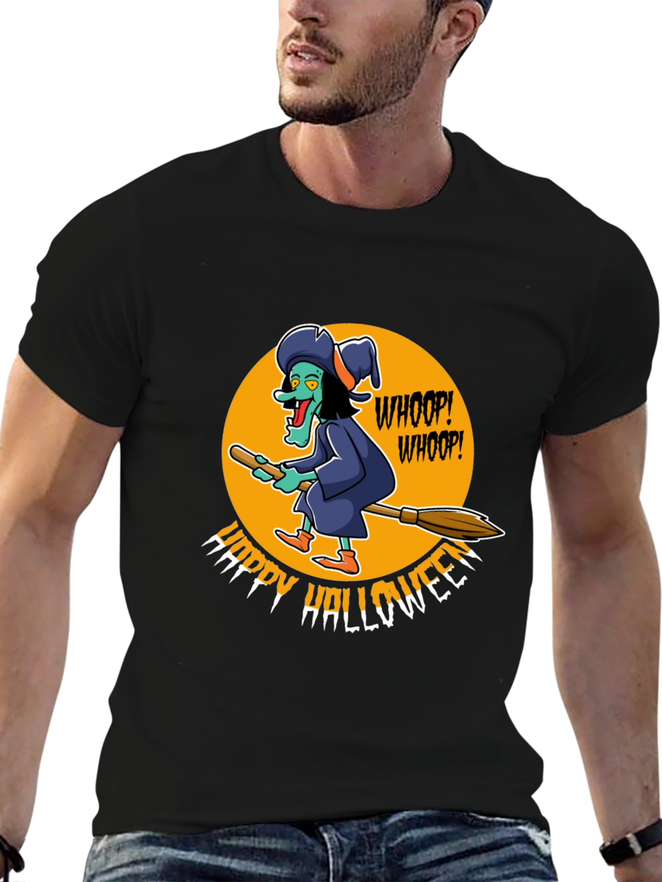 Halloween Witch T-Shirt - Whoop! Whoop! Tee
