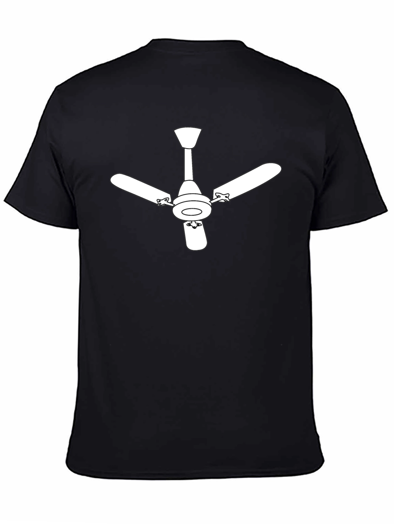Ceiling Fan Graphic Tee - Modern Style Shirt