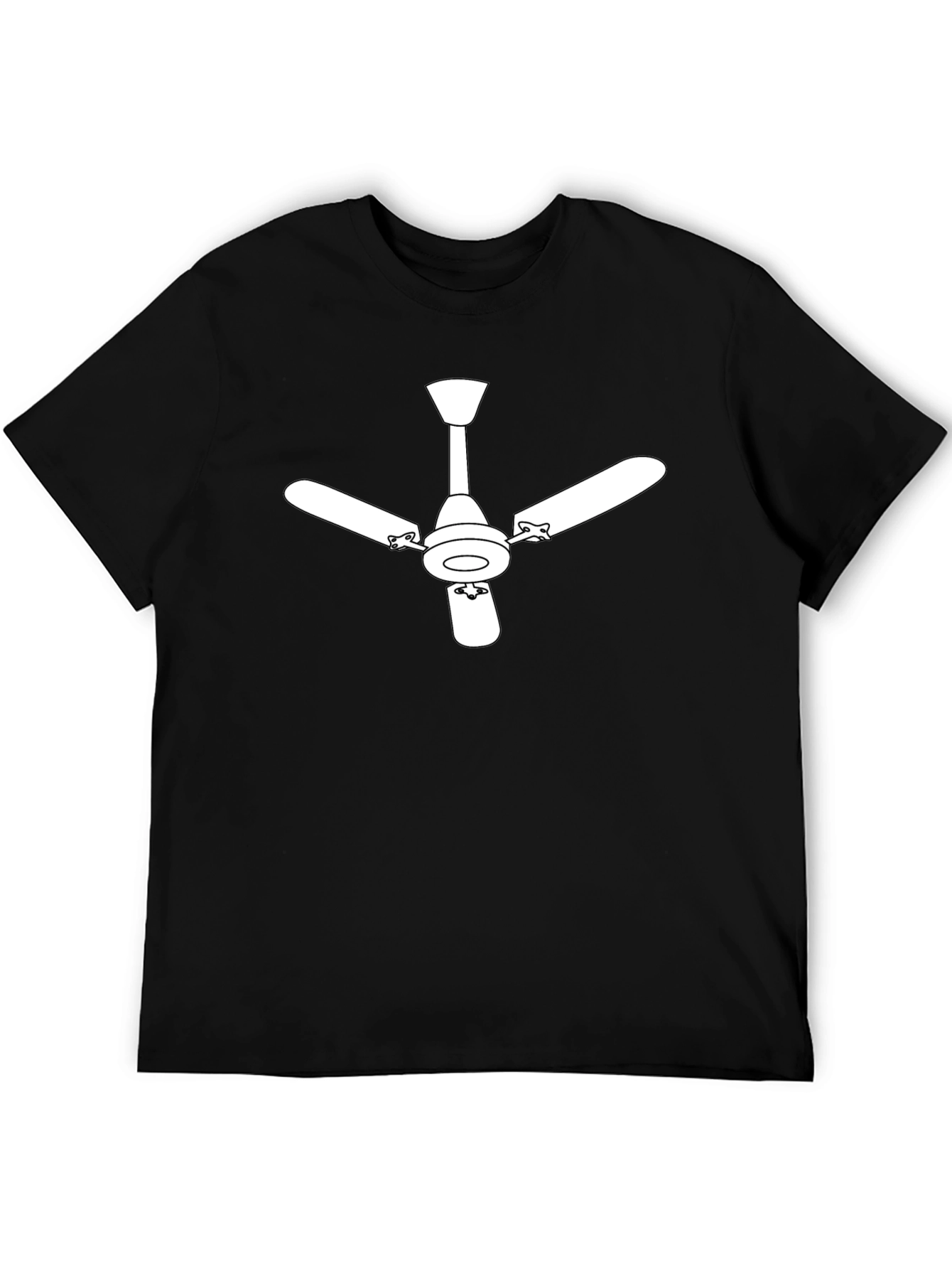 Ceiling Fan Graphic Tee - Modern Style Shirt