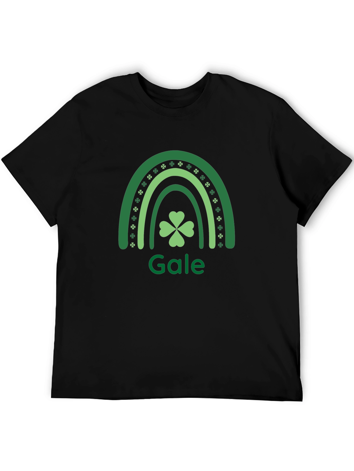 Gale St. Patricks Day Rainbow Clover T-Shirt