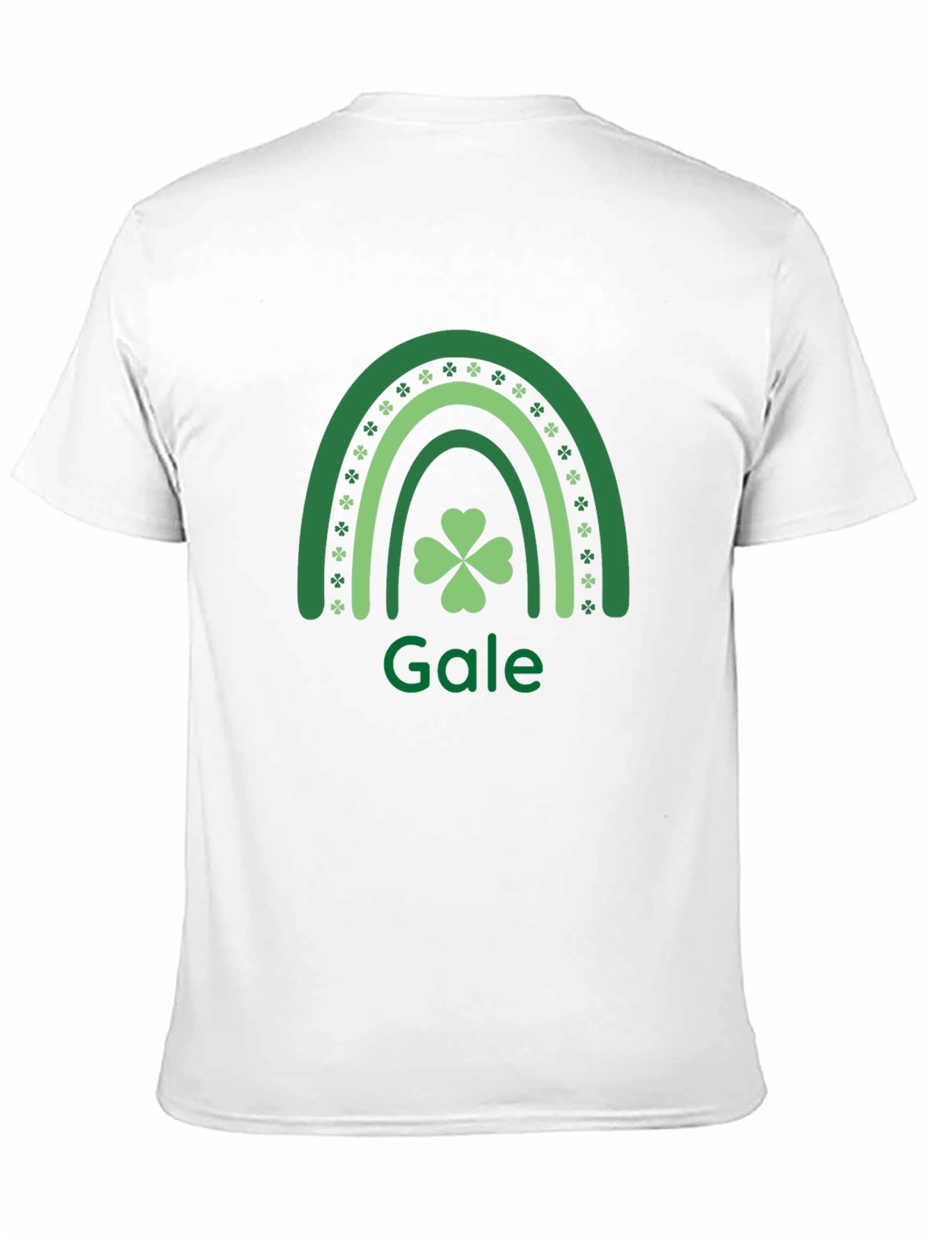 Gale St. Patricks Day Rainbow Clover T-Shirt