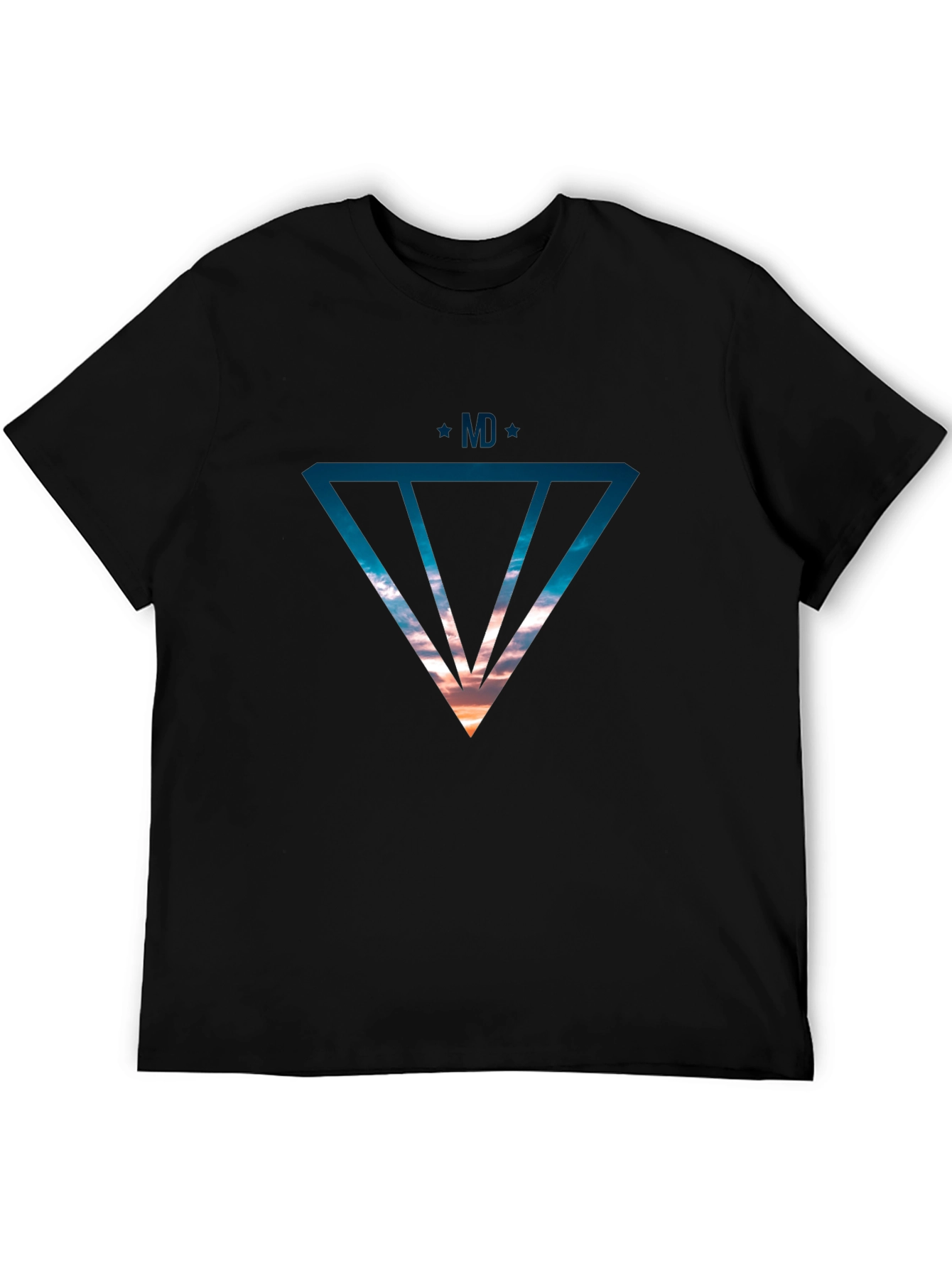 Modern Graphic Print Tee