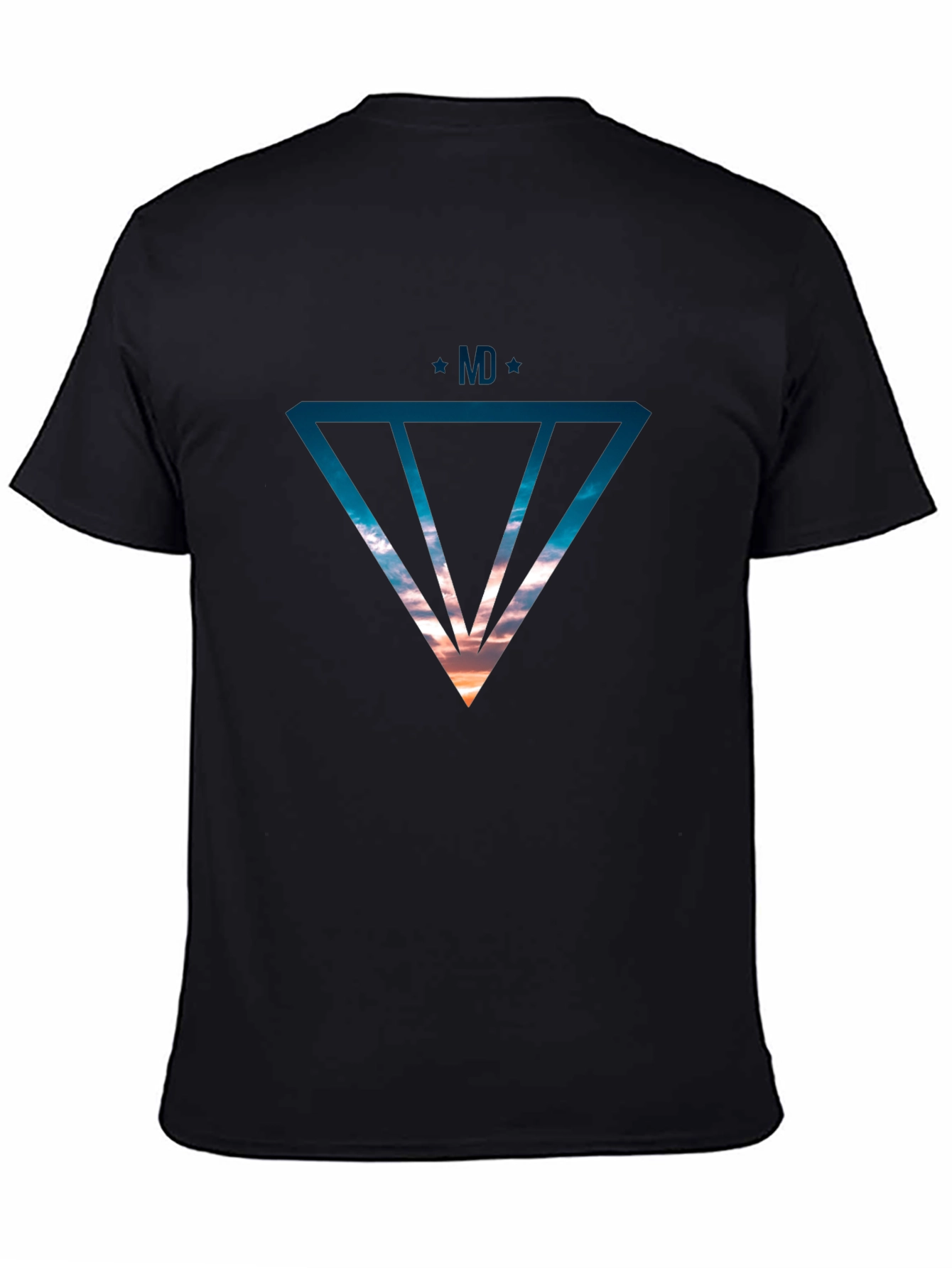 Modern Graphic Print Tee