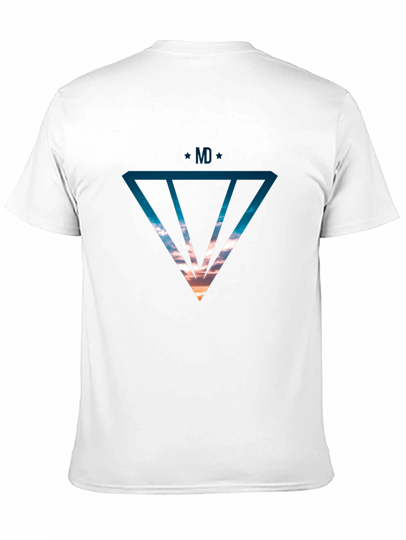 Modern Graphic Print Tee