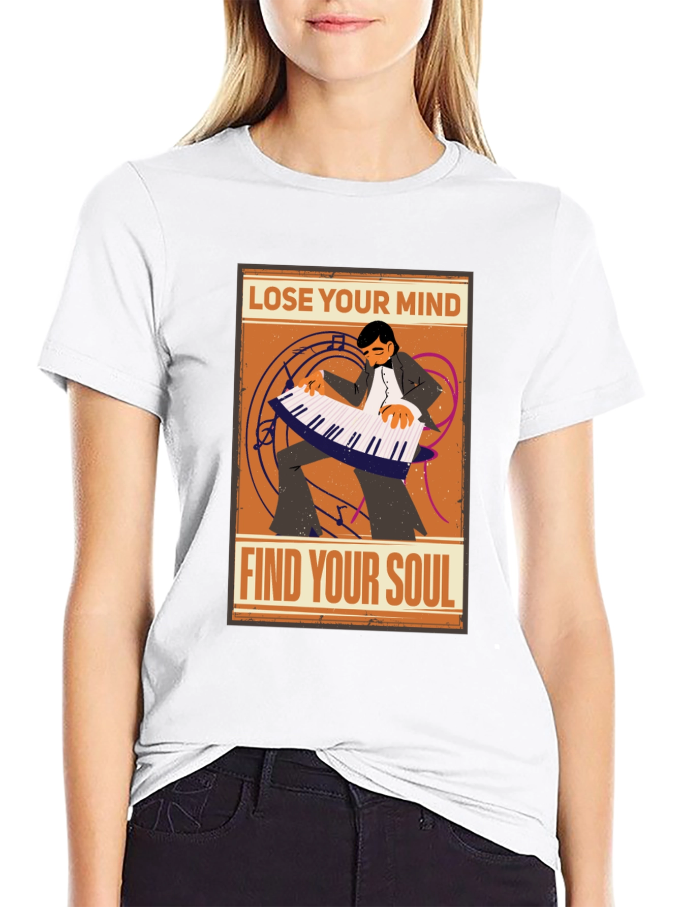 Lose Your Mind Find Your Soul Graphic Tee