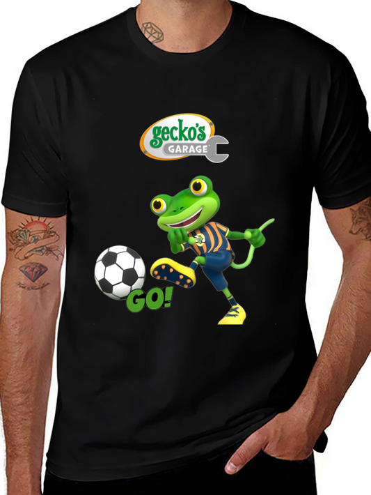 Geckos Garage Frog Soccer T-Shirt