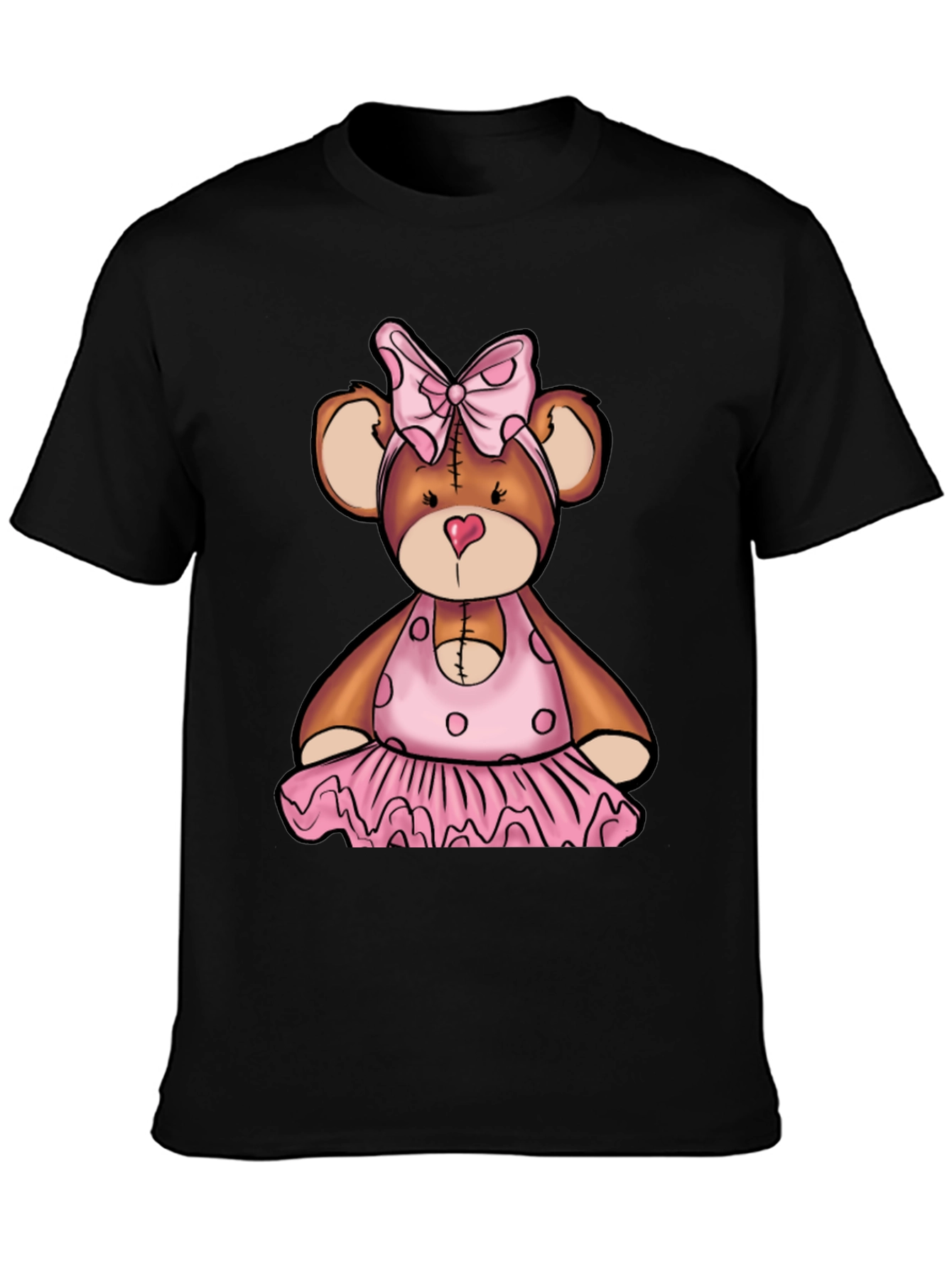 Teddy Bear Ballerina Graphic Tee