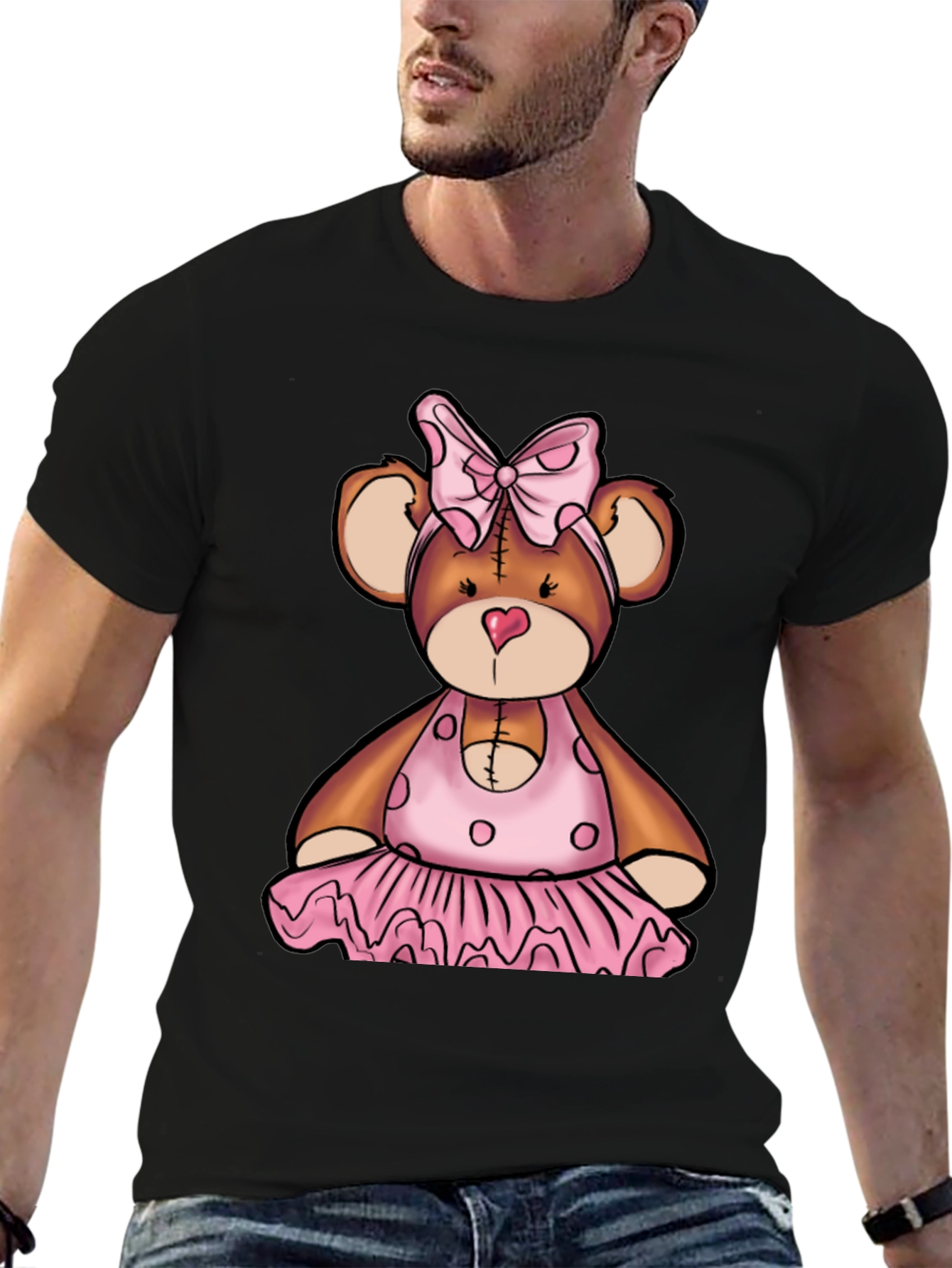 Teddy Bear Ballerina Graphic Tee