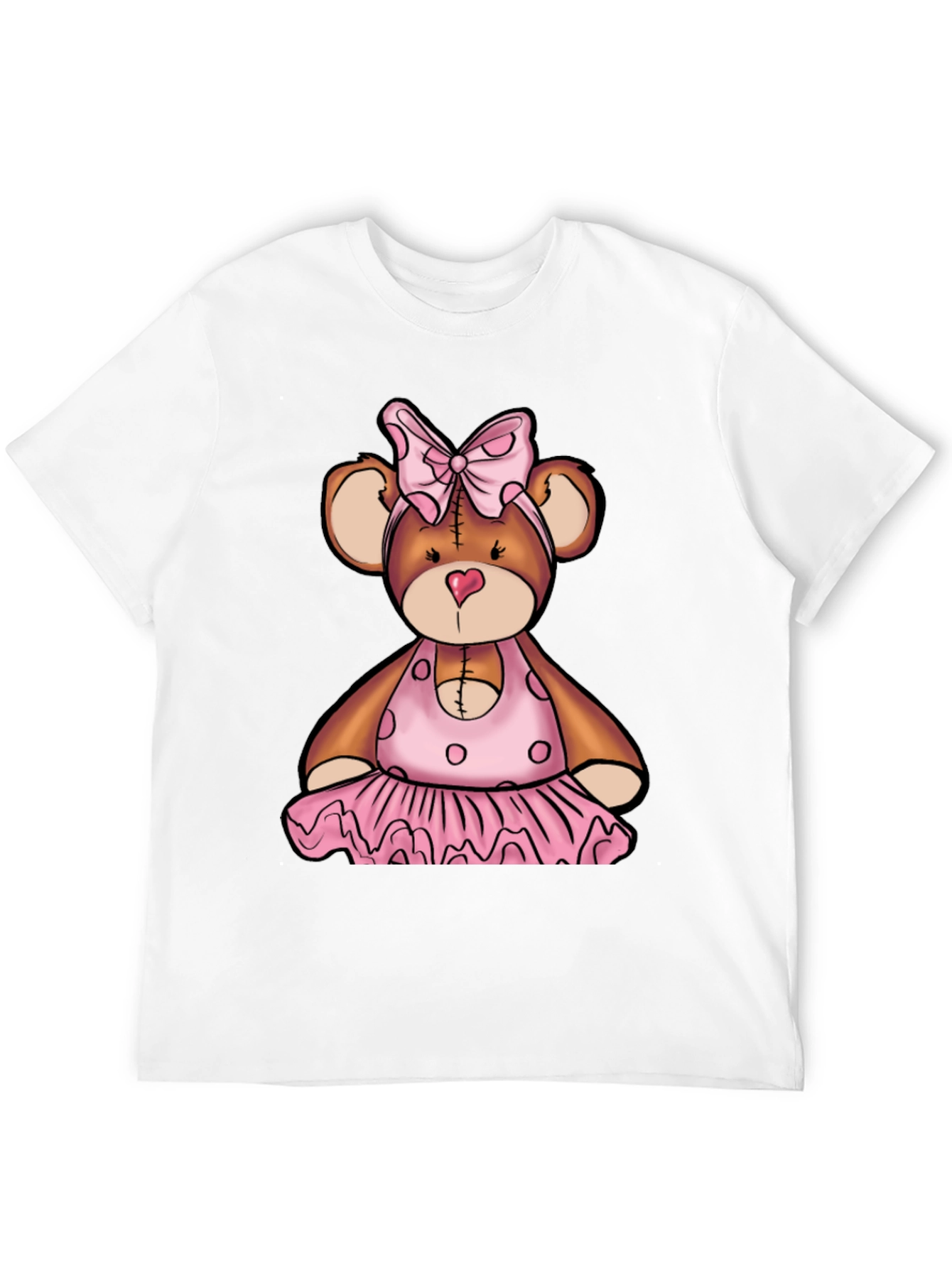 Teddy Bear Ballerina Graphic Tee