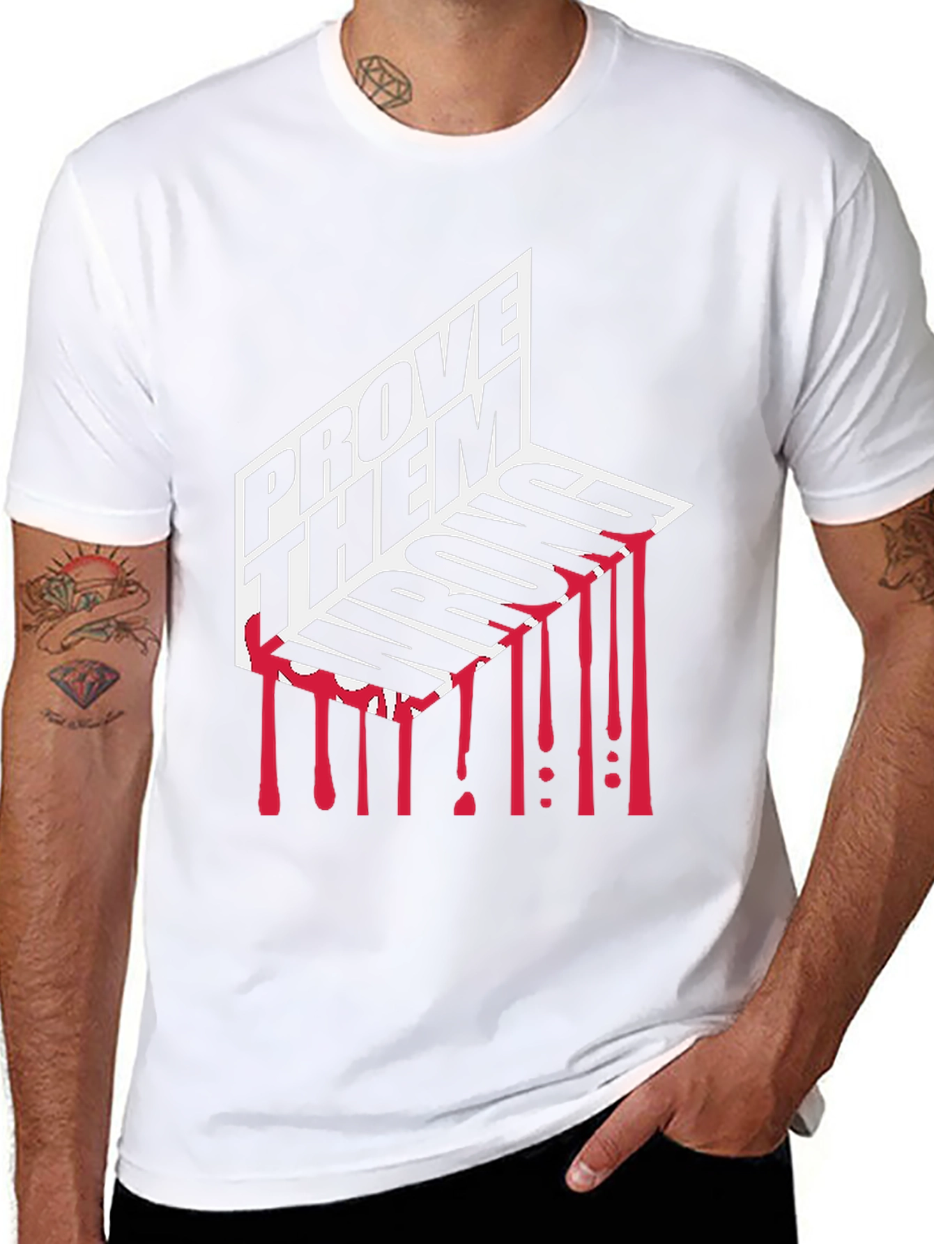 Prove Them Wrong Graphic Tee - Motivational Shirt