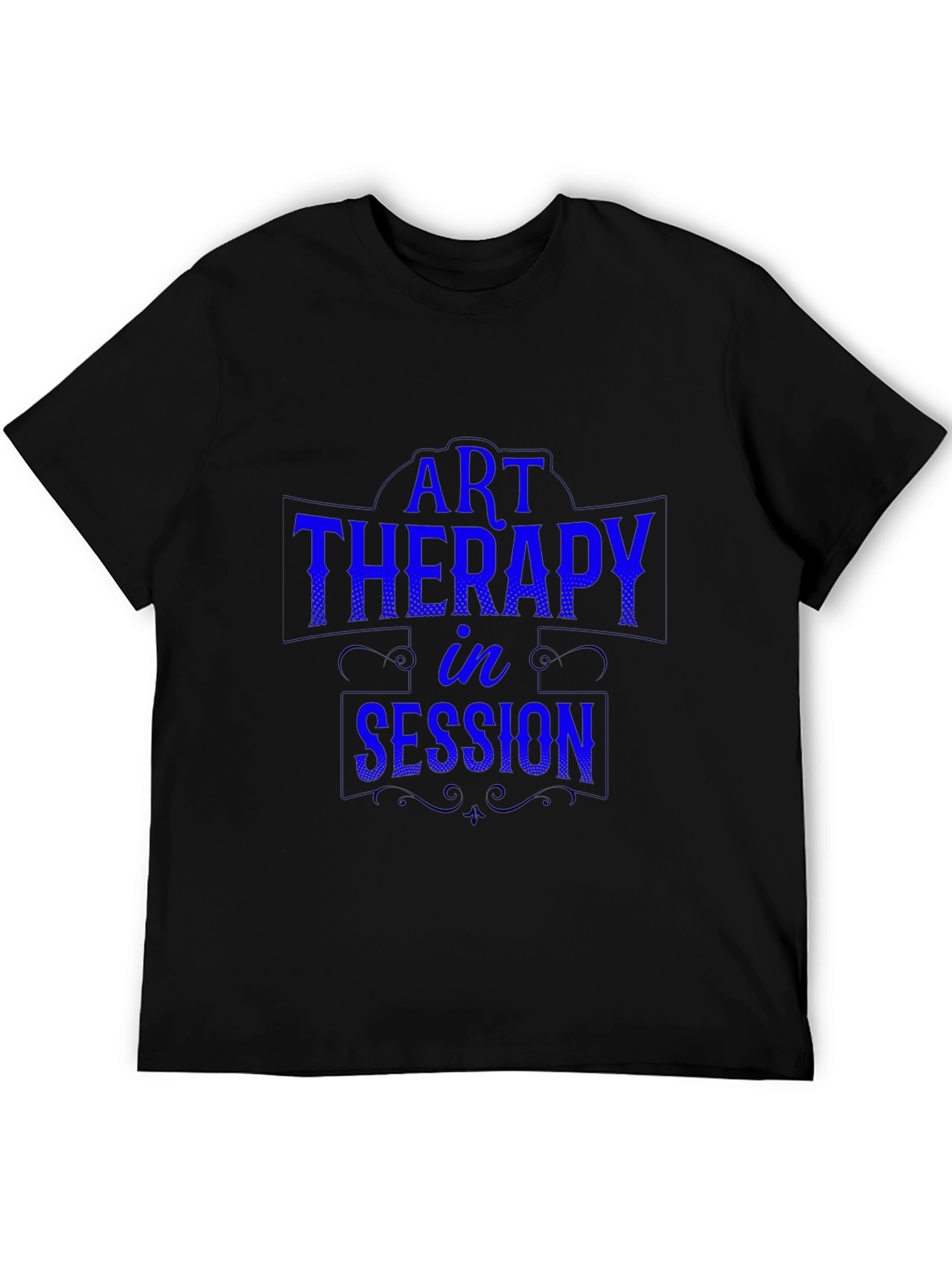 Art Therapy in Session Black T-Shirt