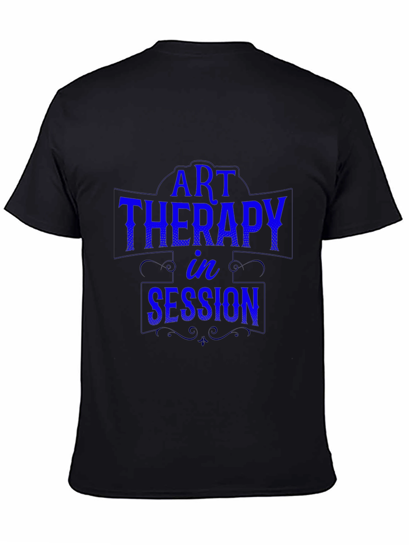 Art Therapy in Session Black T-Shirt
