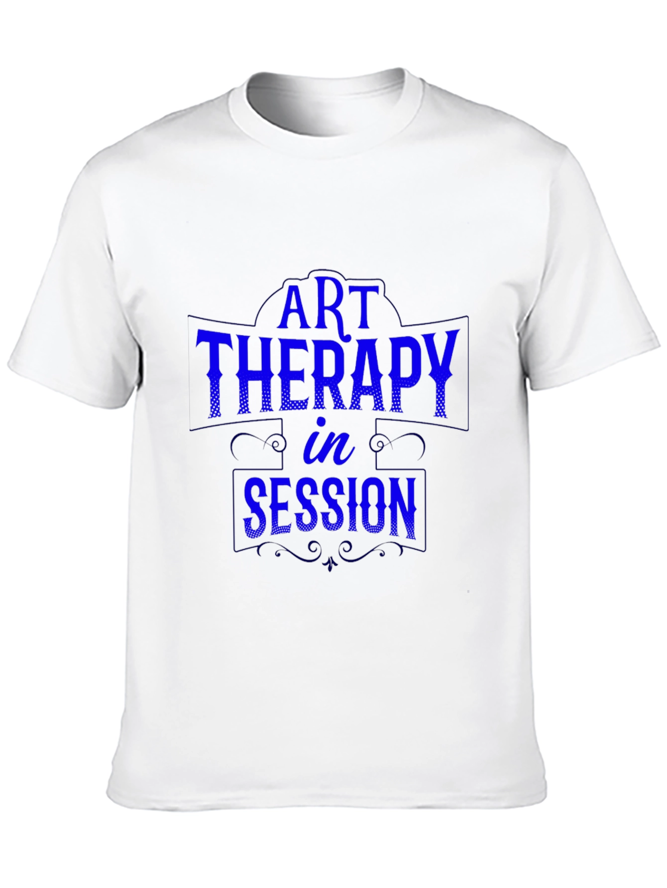 Art Therapy in Session Black T-Shirt