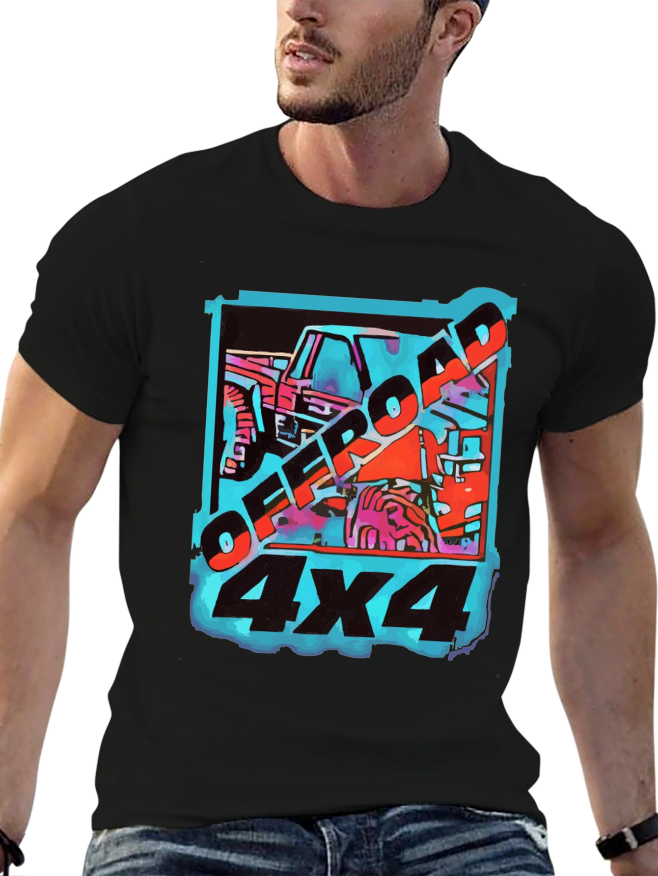 Off Road 4x4 Graphic Tee - Adventure Awaits!