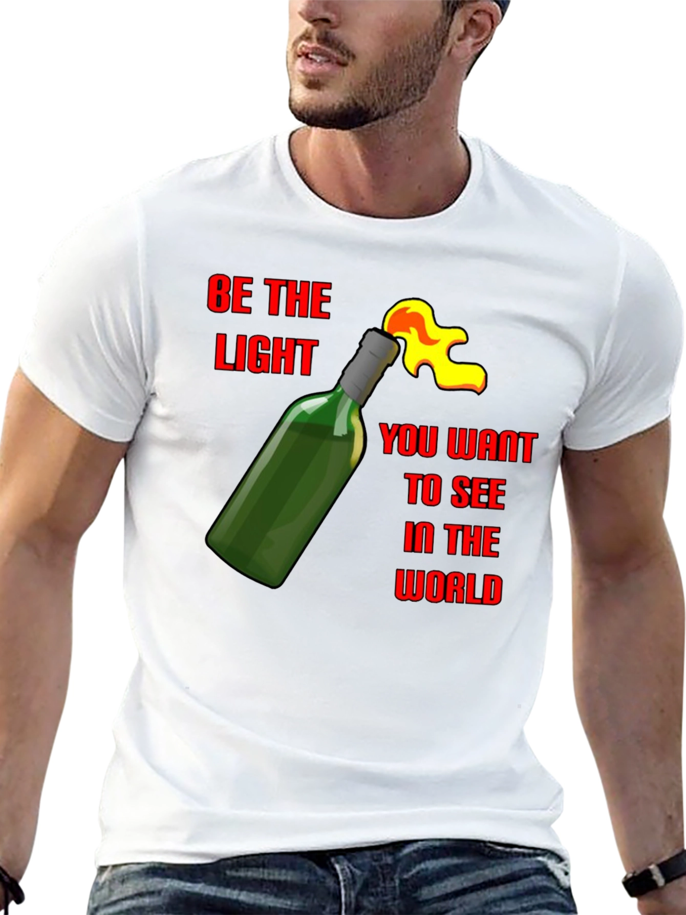 Be the Light Molotov Cocktail T-Shirt
