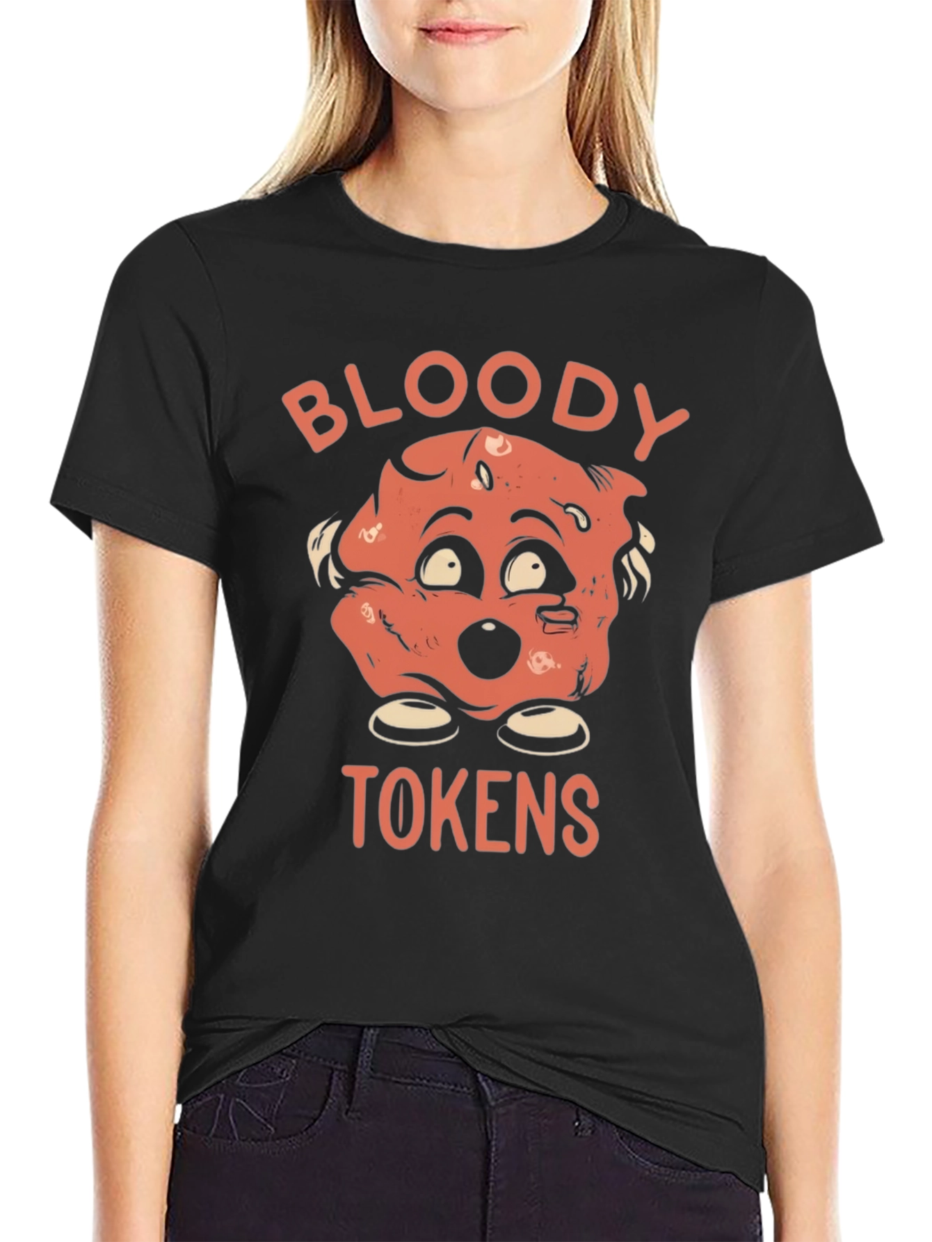 Bloody Tokens Graphic T-Shirt
