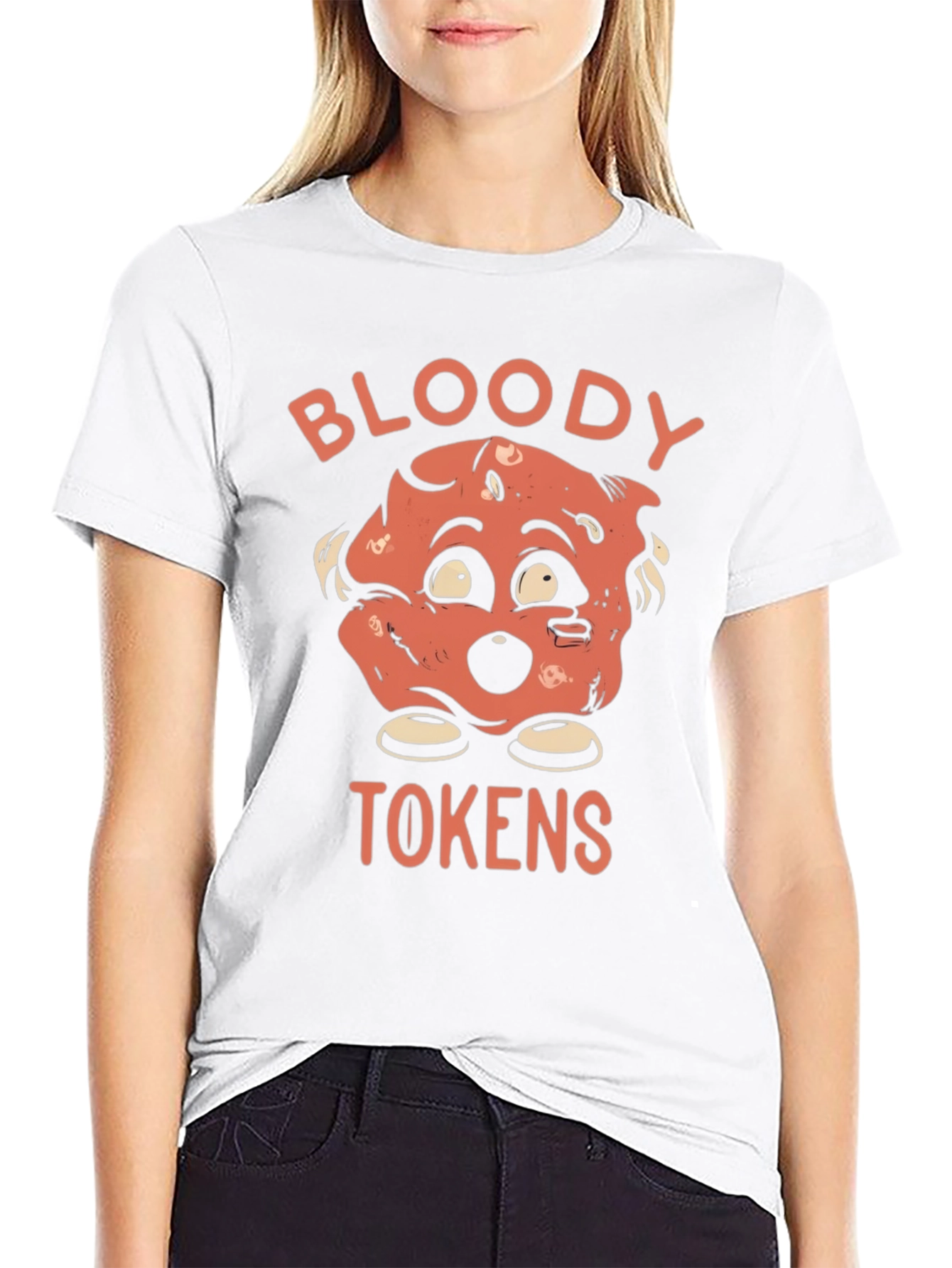 Bloody Tokens Graphic T-Shirt