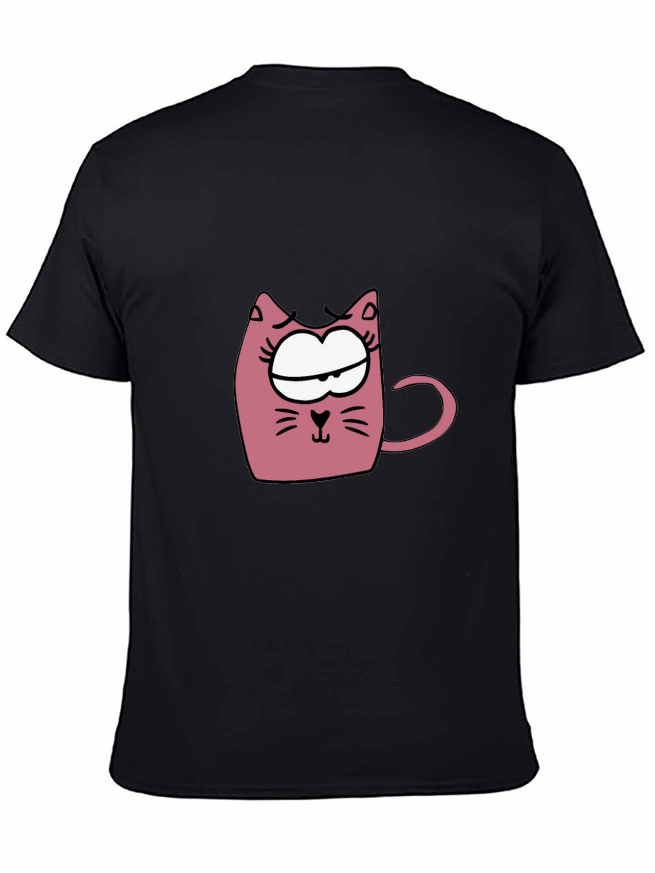 Cat Mug Graphic T-Shirt