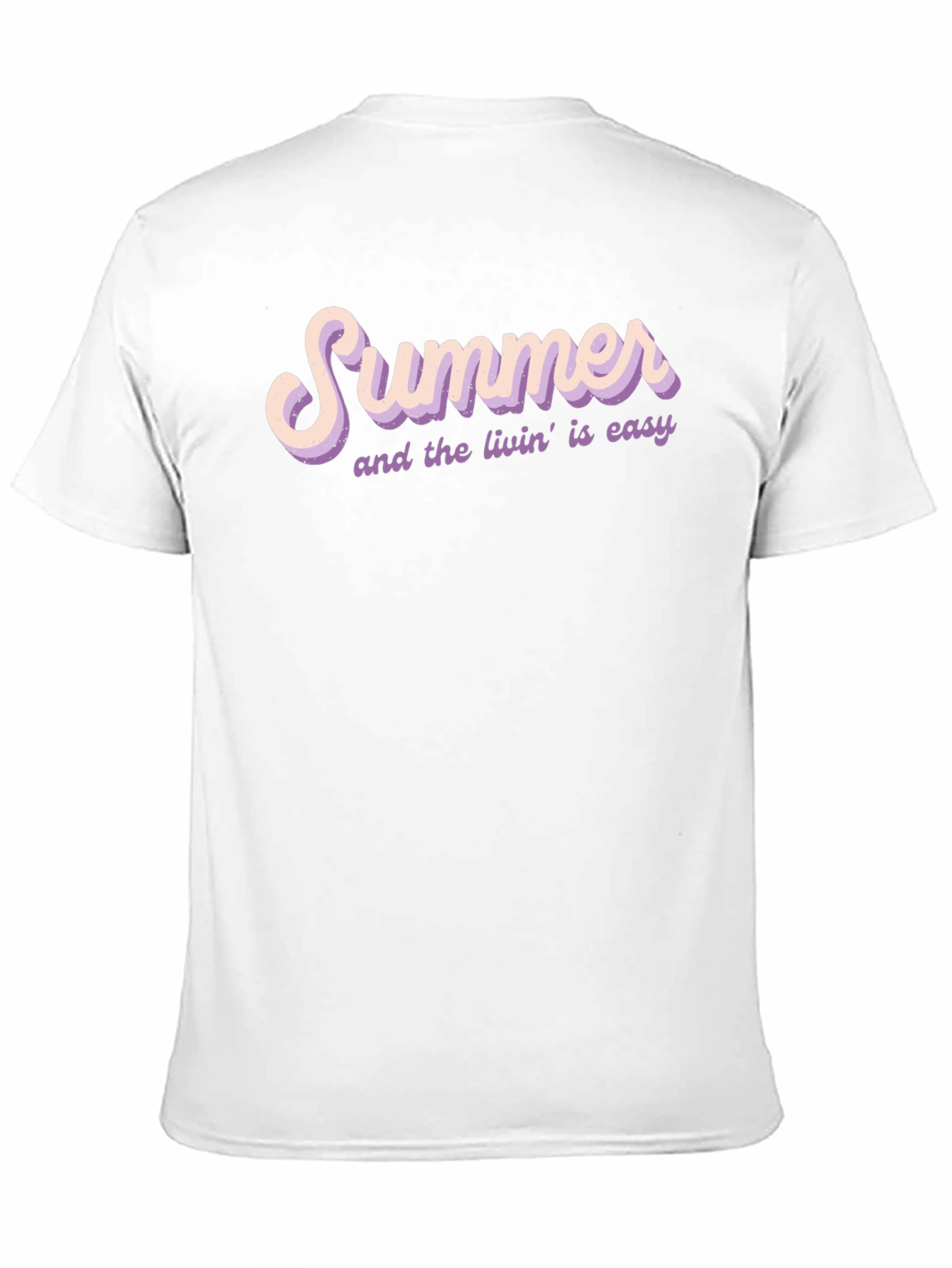 Summer Livin T-Shirt - Black Casual Tee
