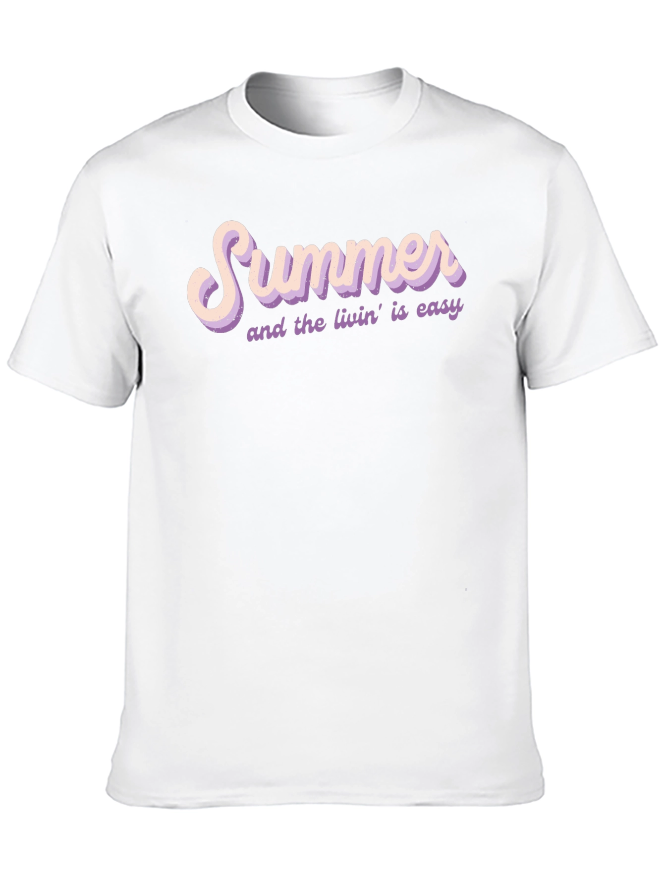Summer Livin T-Shirt - Black Casual Tee