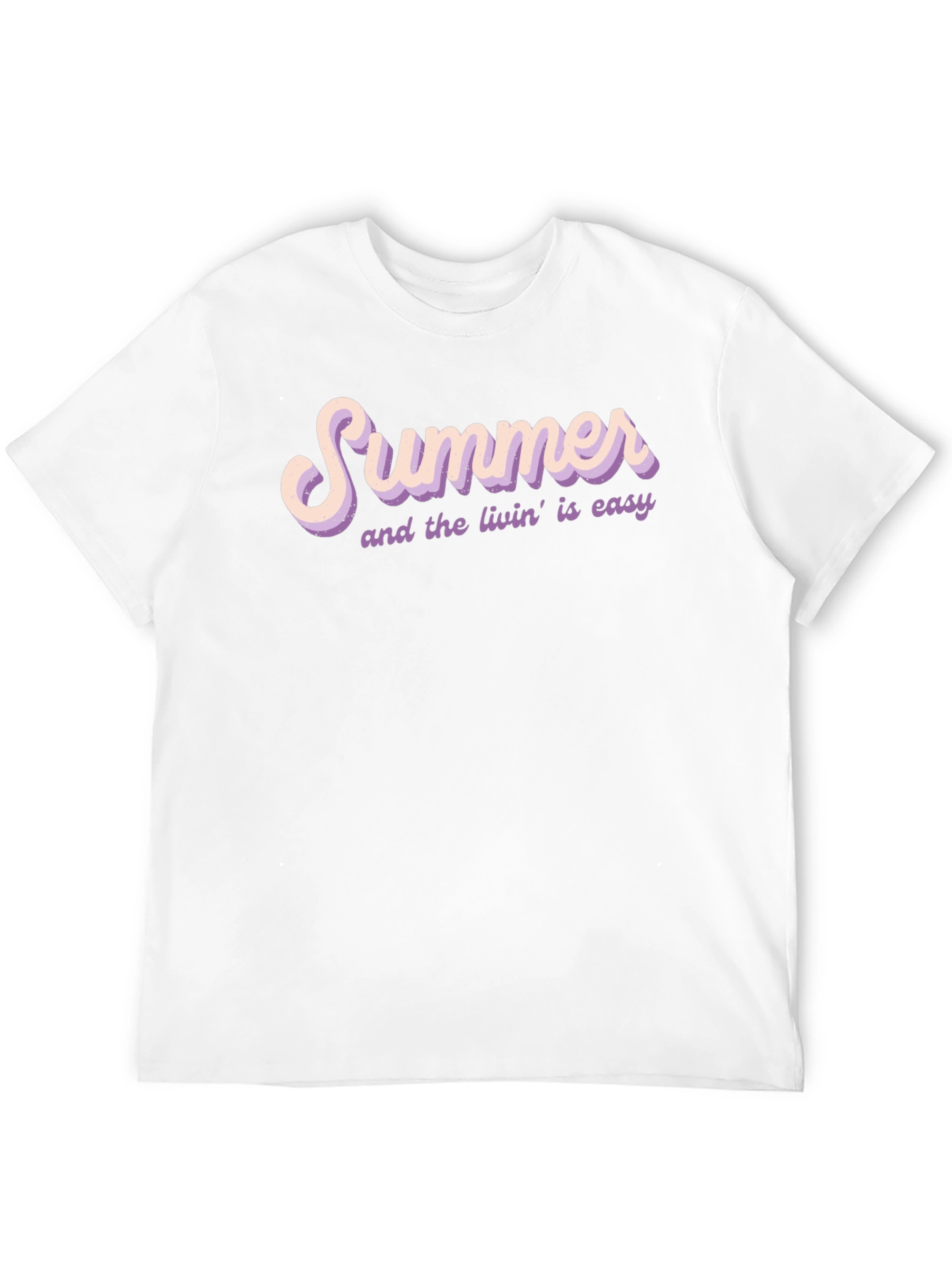 Summer Livin T-Shirt - Black Casual Tee