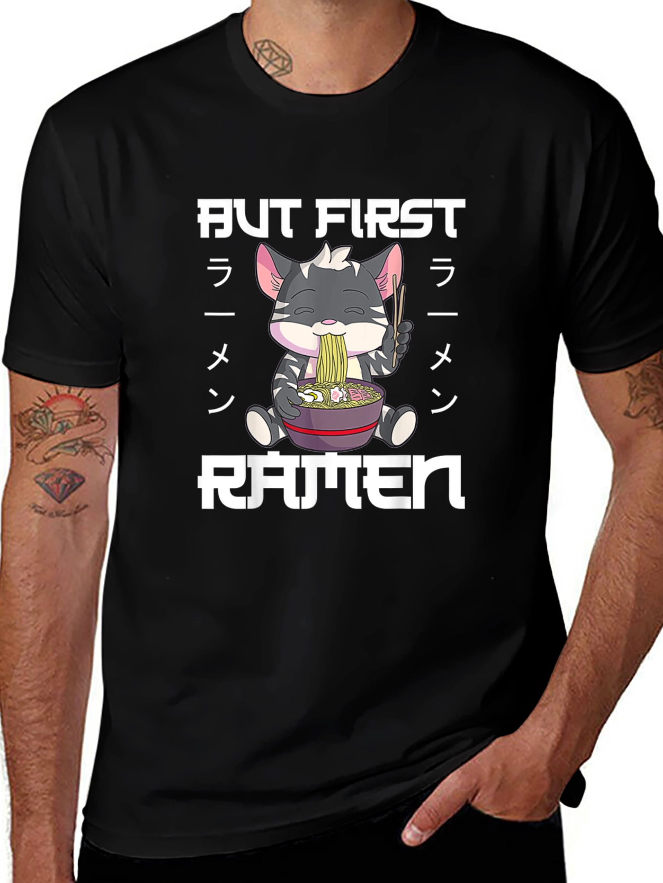 But First Ramen Graphic Tee
