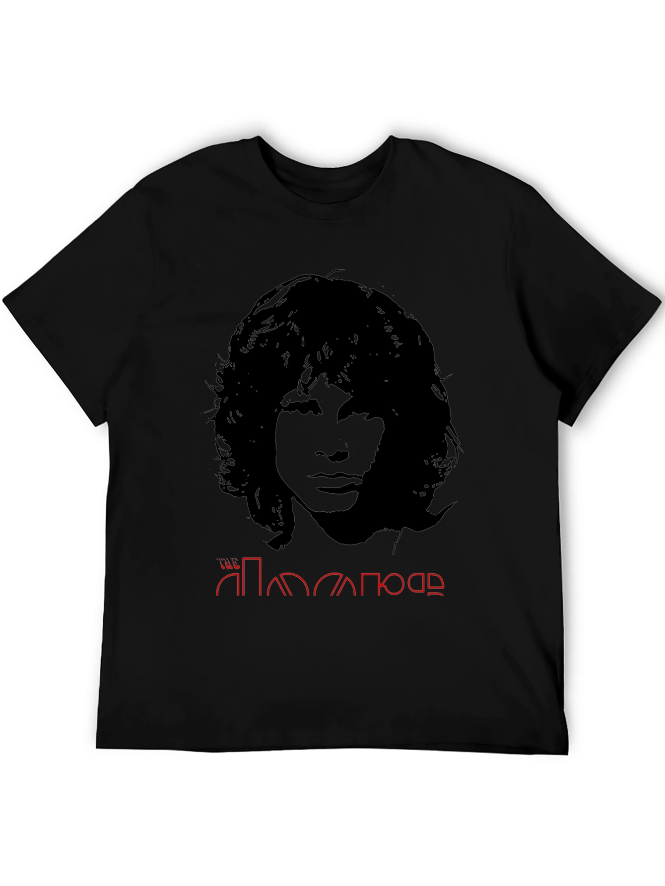 The Doors Graphic Print Black T-Shirt