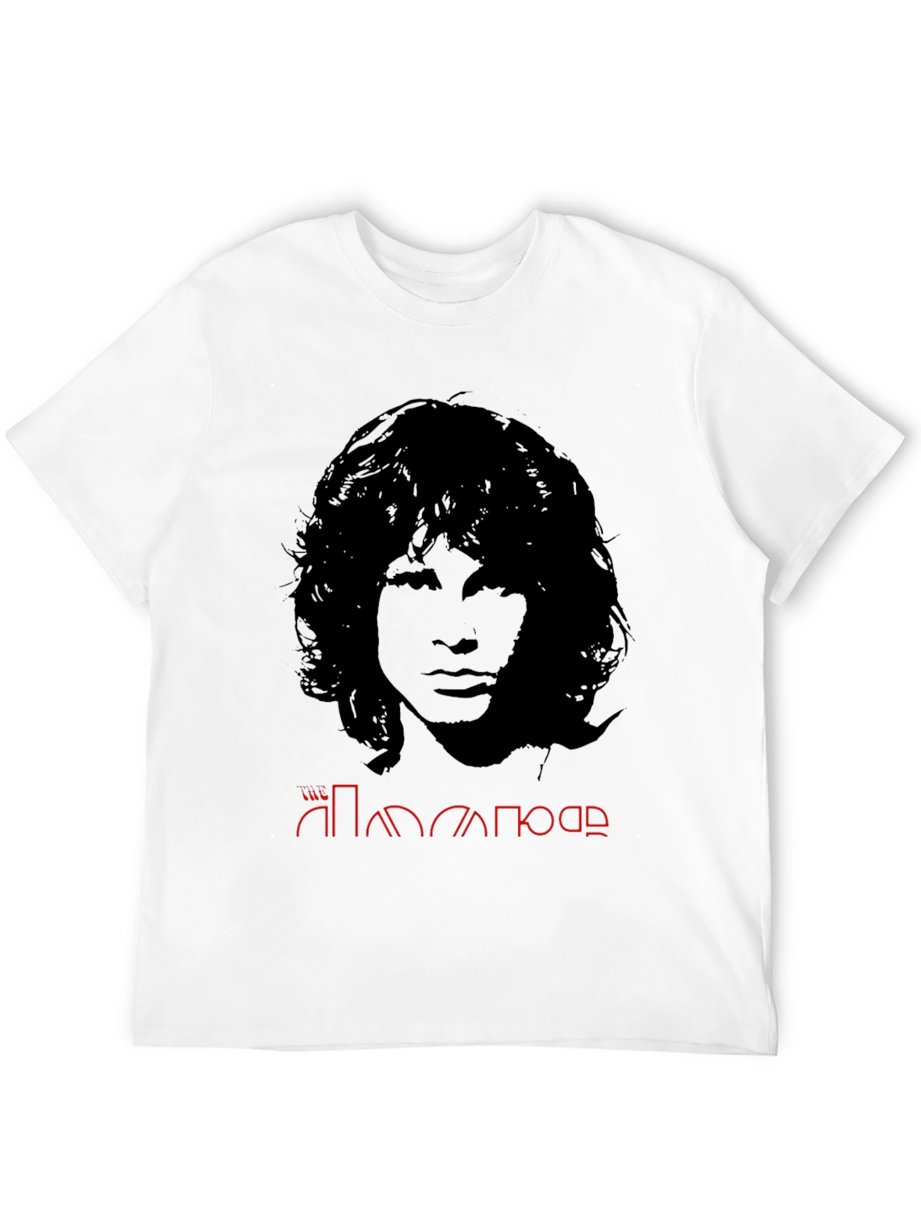 The Doors Graphic Print Black T-Shirt