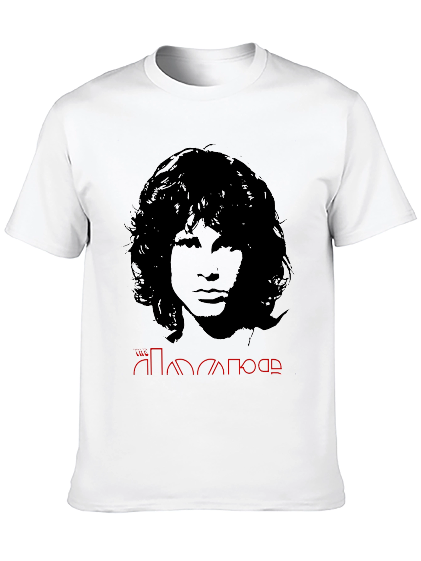 The Doors Graphic Print Black T-Shirt