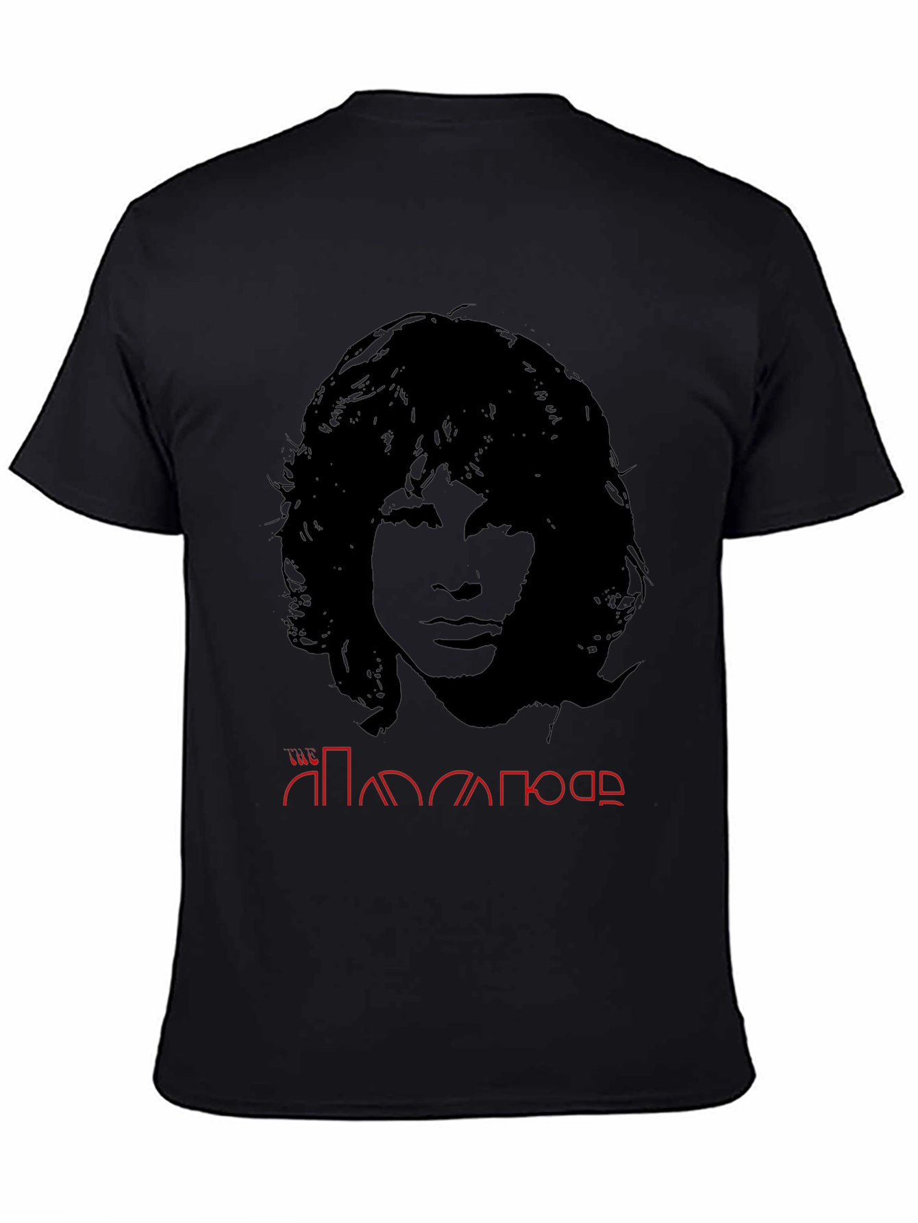 The Doors Graphic Print Black T-Shirt