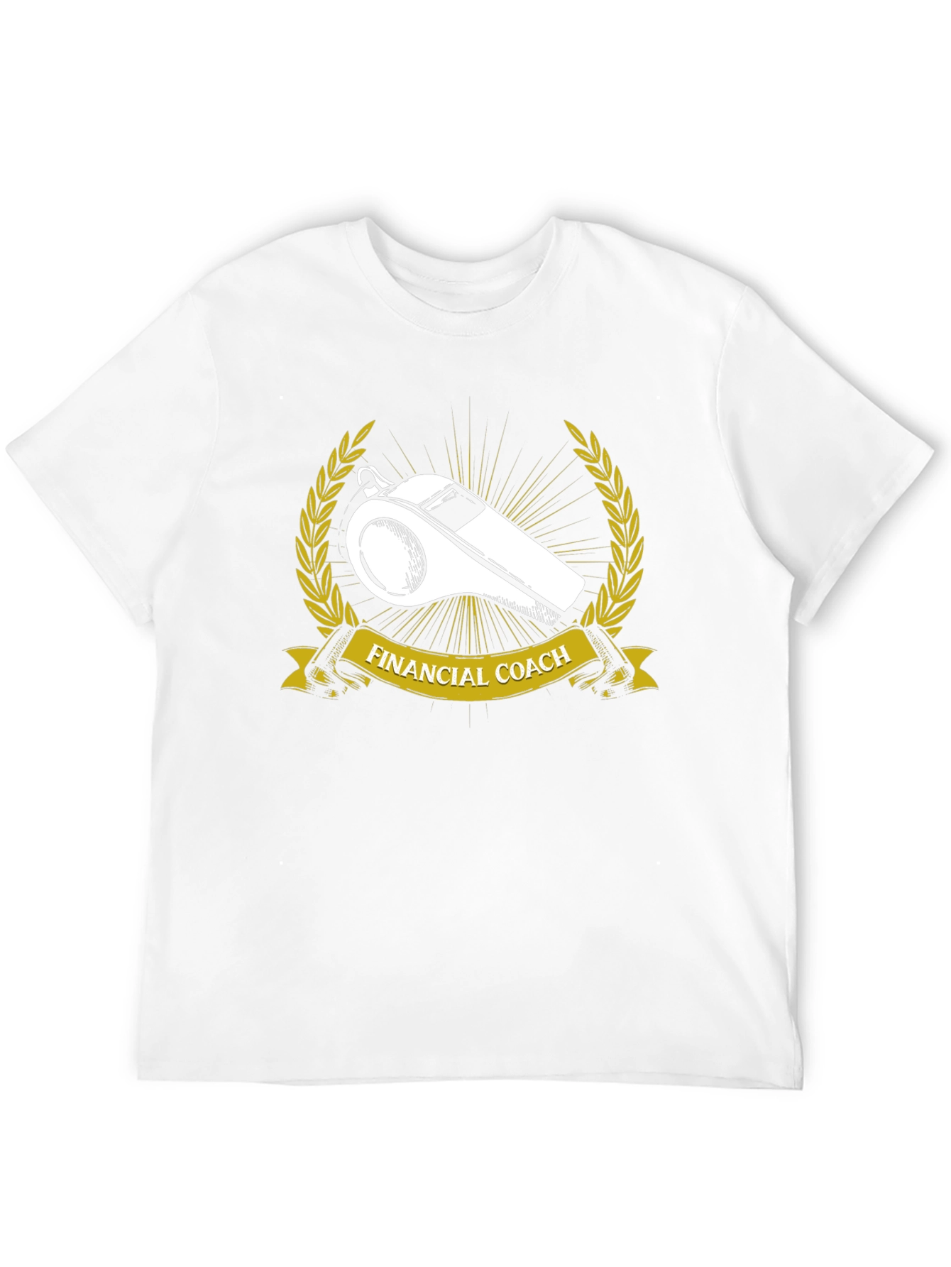 Financial Coach Whistle T-Shirt