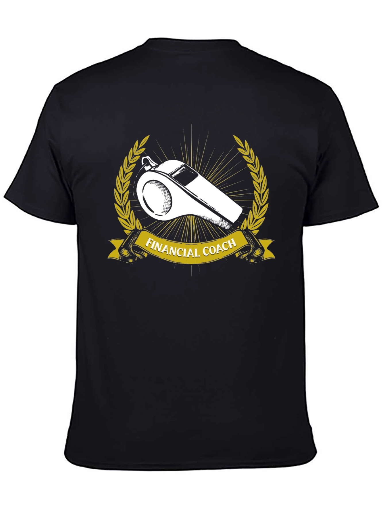 Financial Coach Whistle T-Shirt