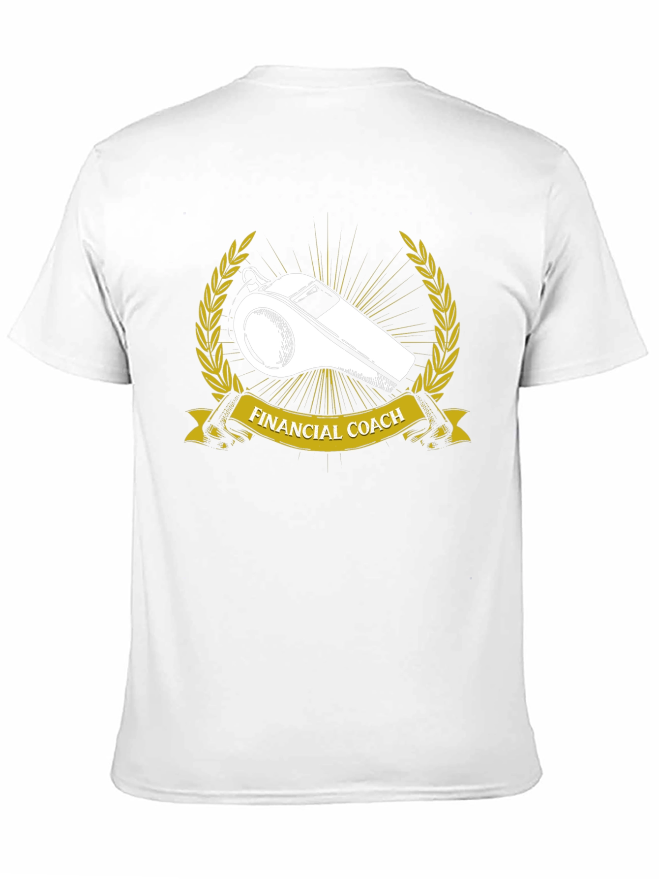 Financial Coach Whistle T-Shirt
