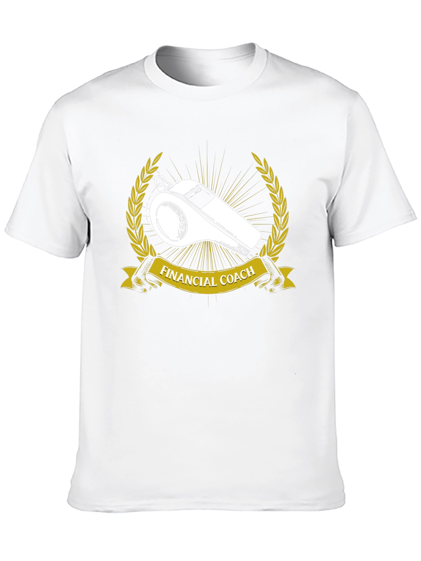 Financial Coach Whistle T-Shirt